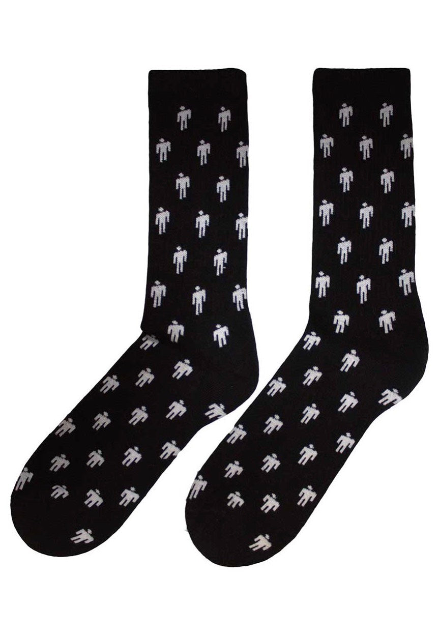 Billie Eilish - Blosh Pattern Terry Socks - Socks | Neutral-Image