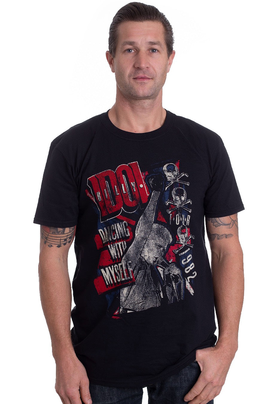 Billy Idol - Dancing With Myself - T-Shirt | Men-Image