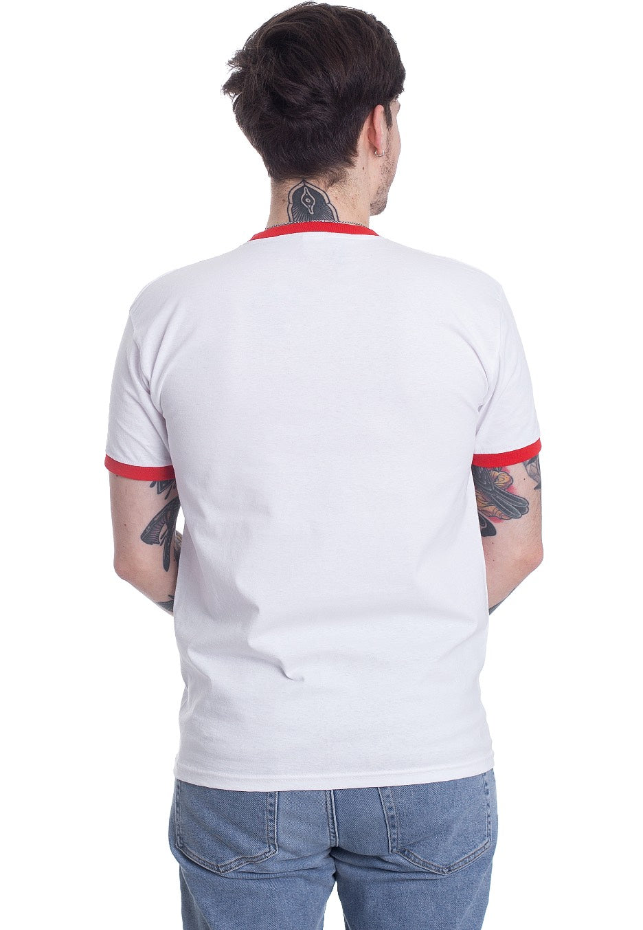 Birds Of Prey - I Shaved My Balls For This Ringer White - T-Shirt | Men-Image