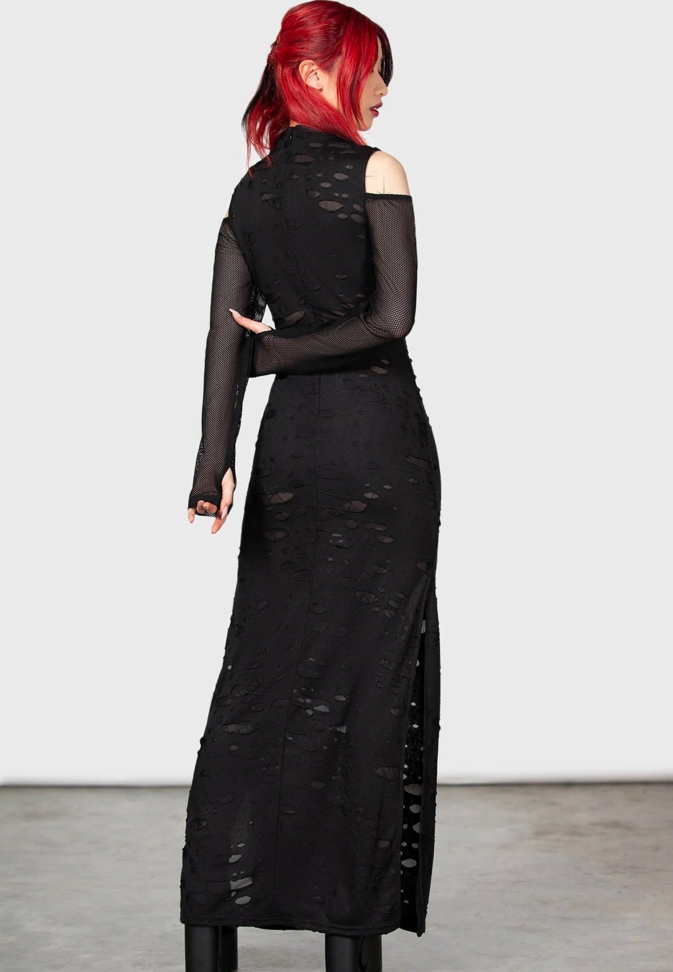 Killstar - Biters Maxi Black - Dress | Women-Image