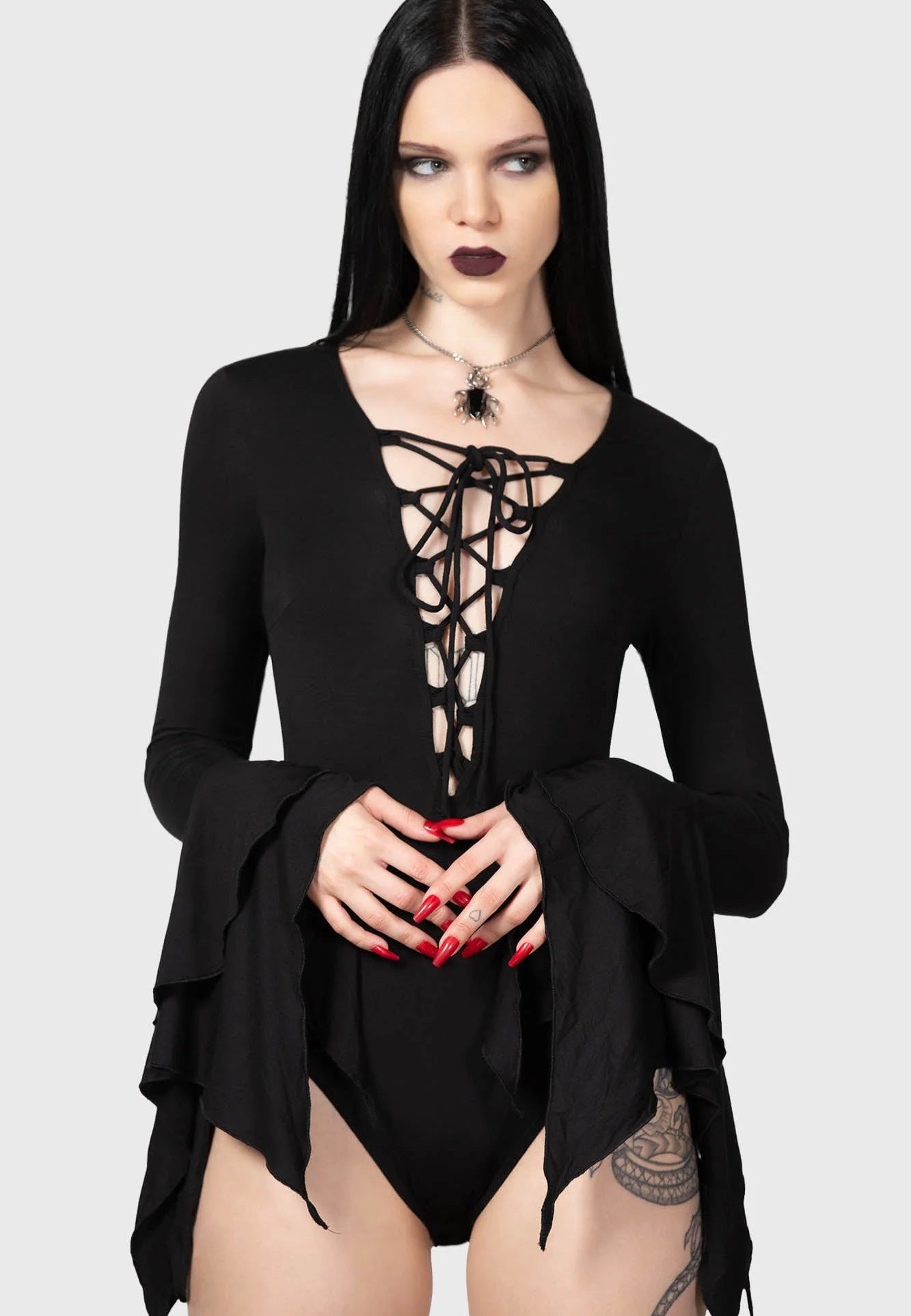 Killstar - Black Roses Black - Body | Women-Image