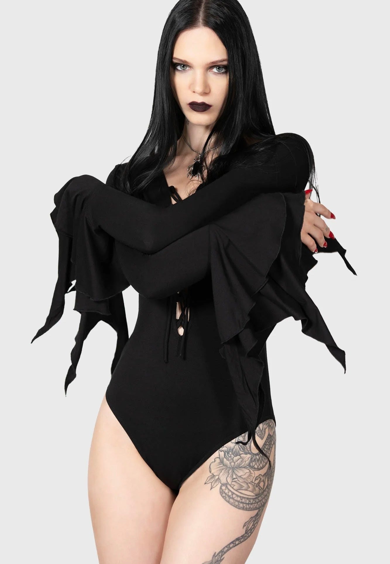 Killstar - Black Roses Black - Body | Women-Image