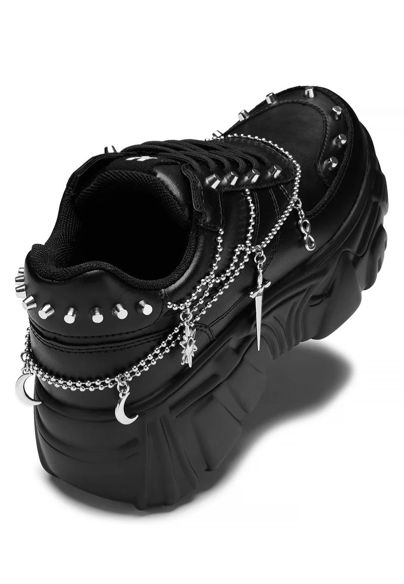 Koi Footwear - JINX Mystic Charm Trainer Black - Girl Shoes | Women-Image