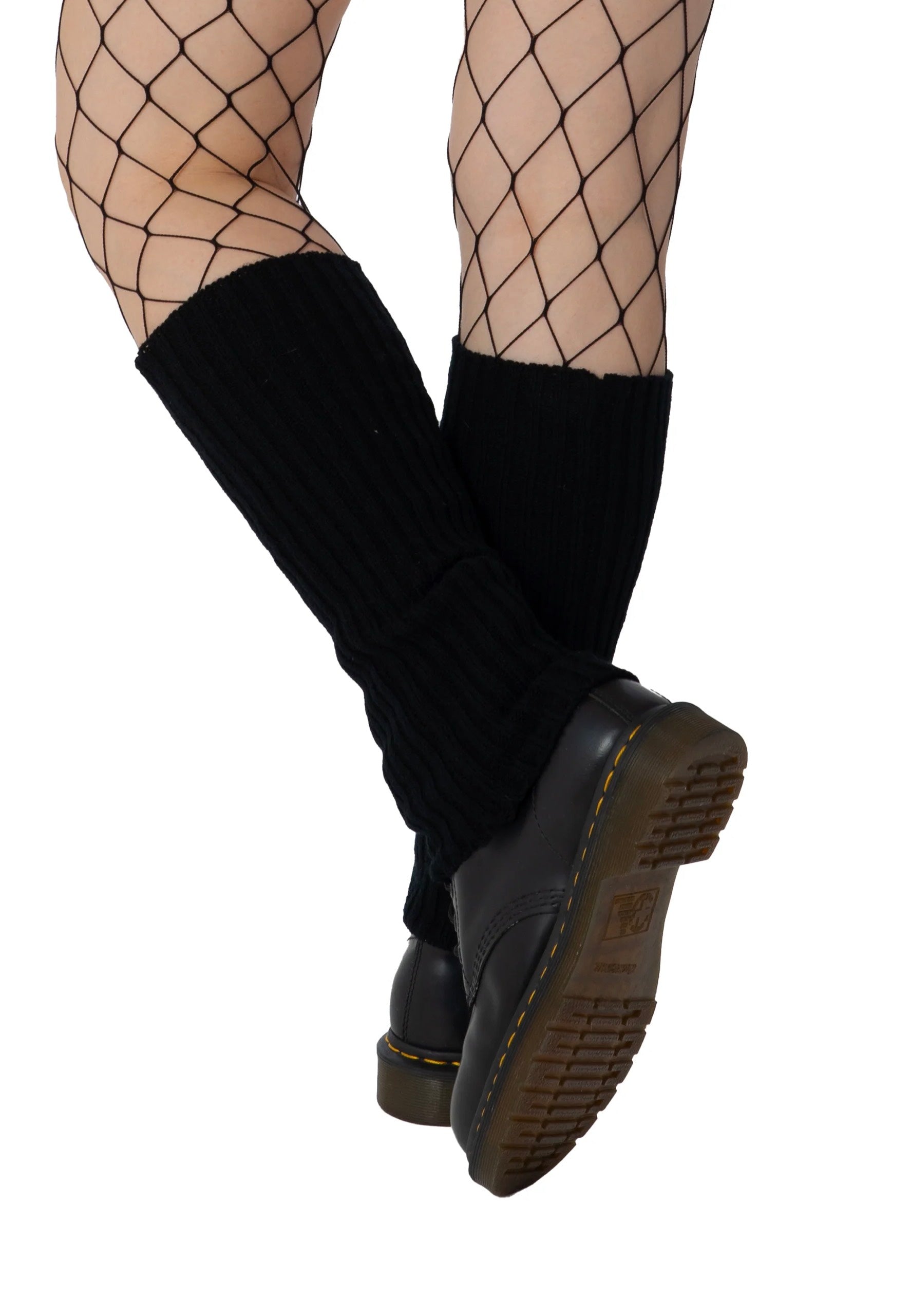 Pamela Mann - Ribbed Black - Leg Warmers | Neutral-Image