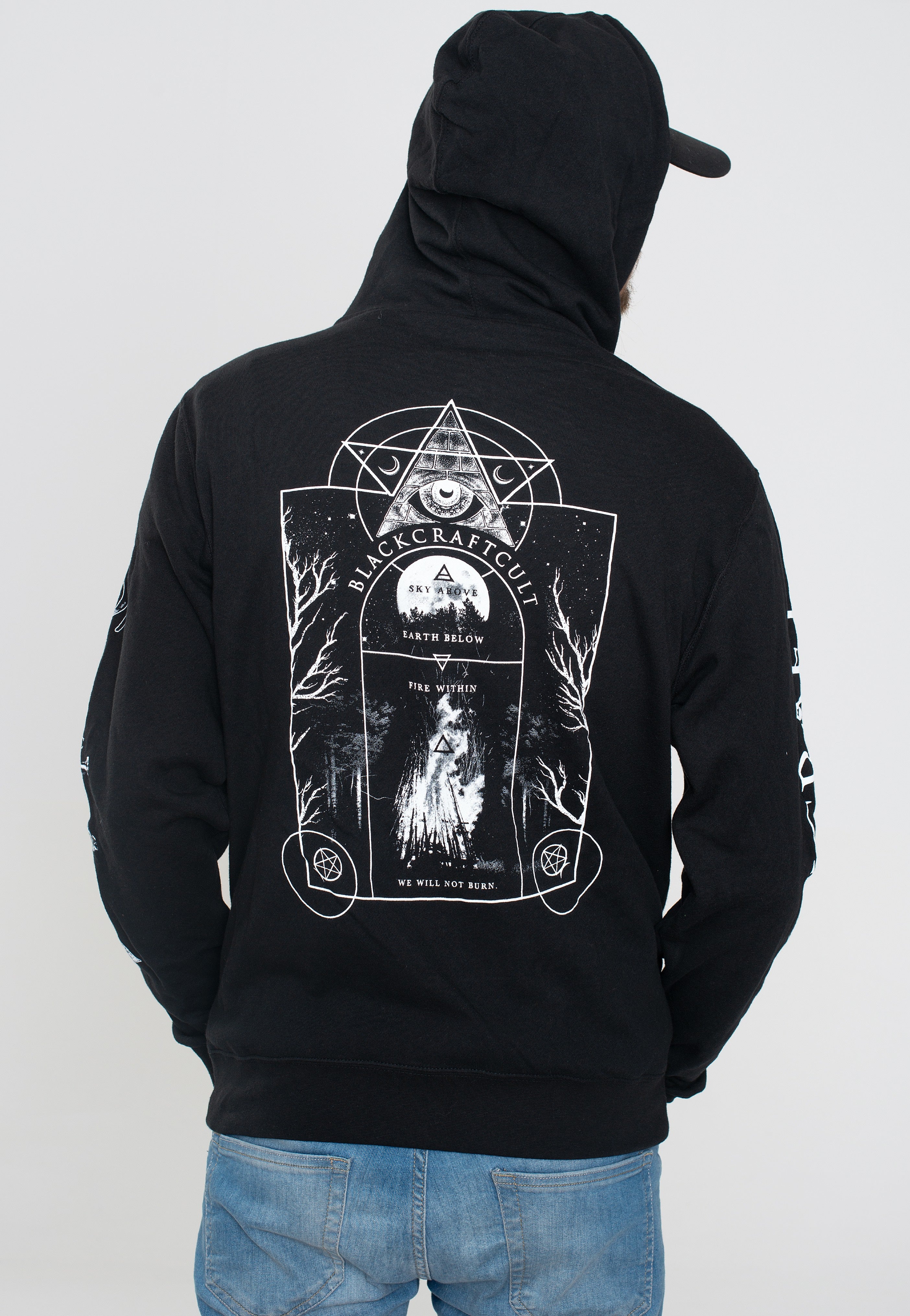 Black Craft Cult - Evil Eye Bonfire Black - Zipper | Men-Image