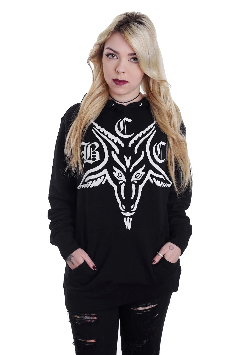 Black Craft Cult - Baphomet 666 - Hoodie | Women-Image