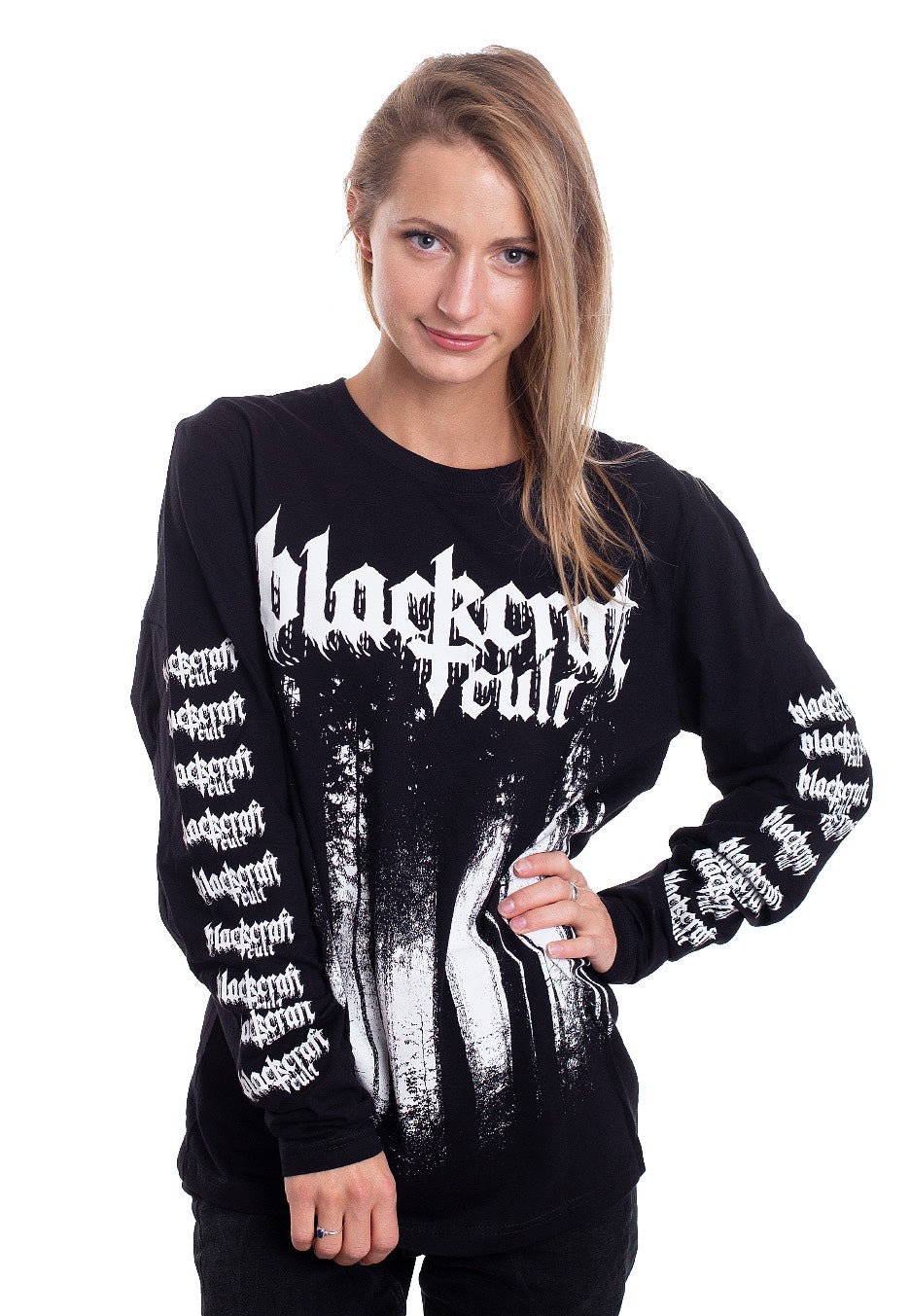 Black Craft Cult - Black Metal Forest Black - Longsleeve | Women-Image