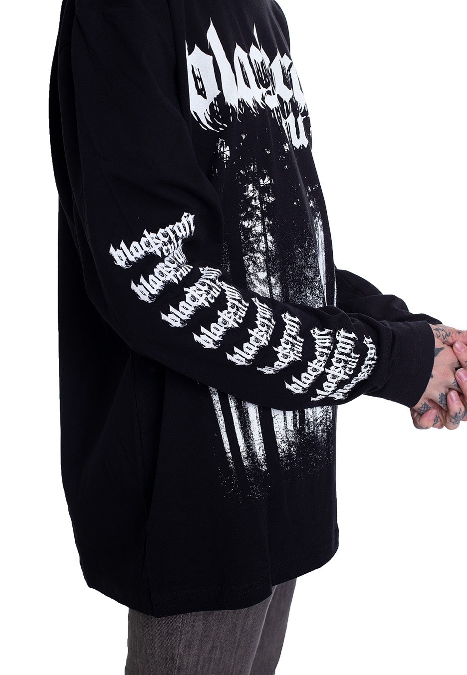 Black Craft Cult - Black Metal Forest Black - Longsleeve | Men-Image