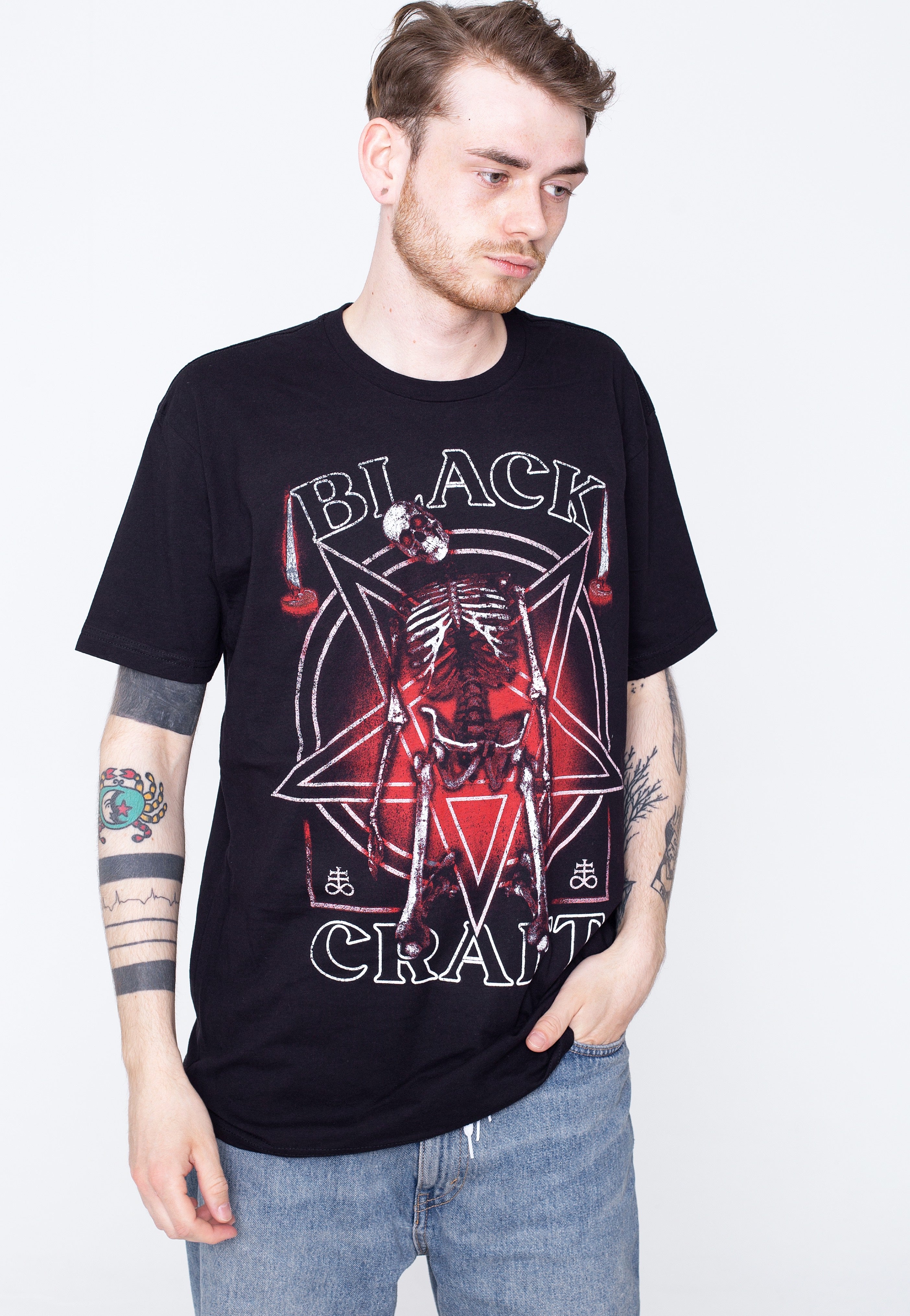 Black Craft Cult - Blood Skeleton Black - T-Shirt | Men-Image