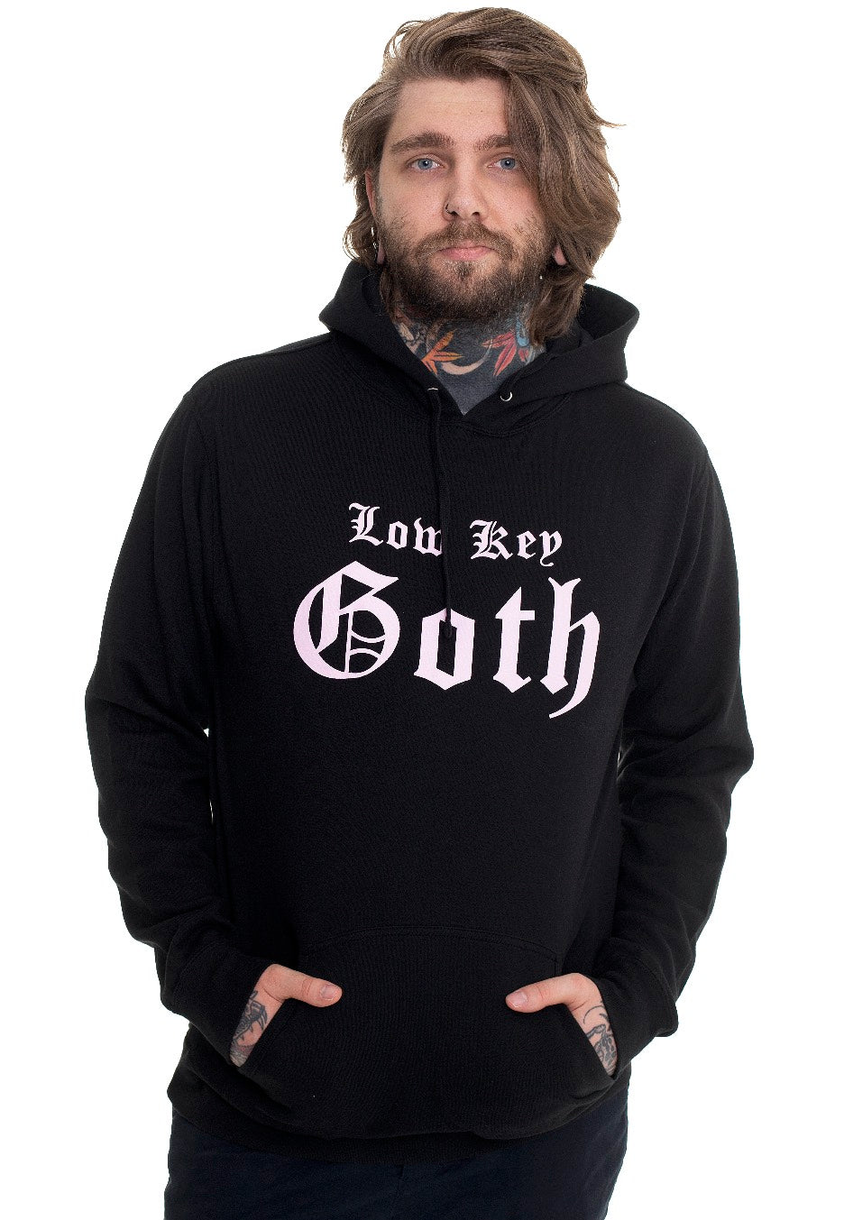 Black Craft Cult - Low Key Goth Black - Hoodie | Men-Image