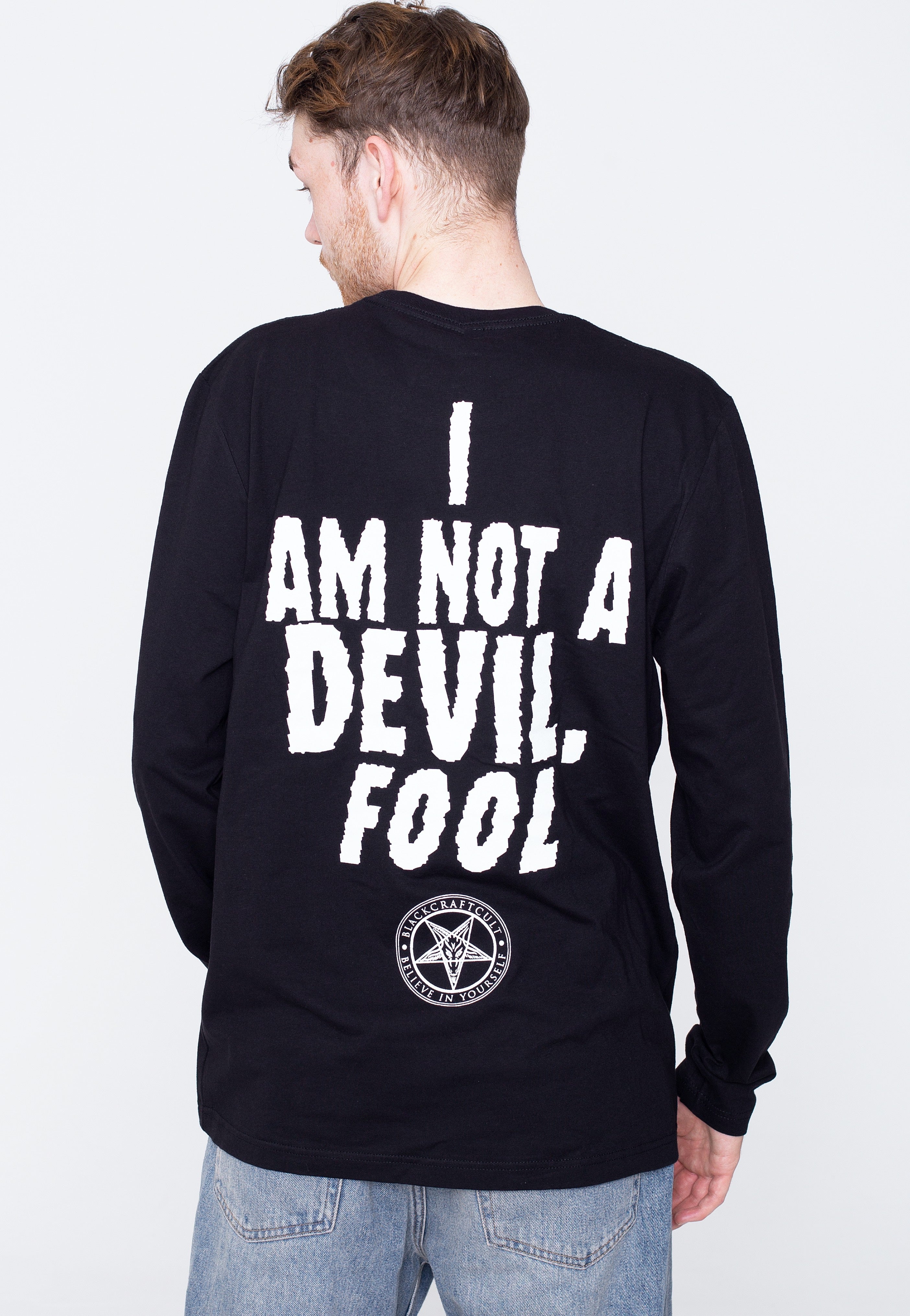 Black Craft Cult - Not A Devil Black - Longsleeve | Men-Image