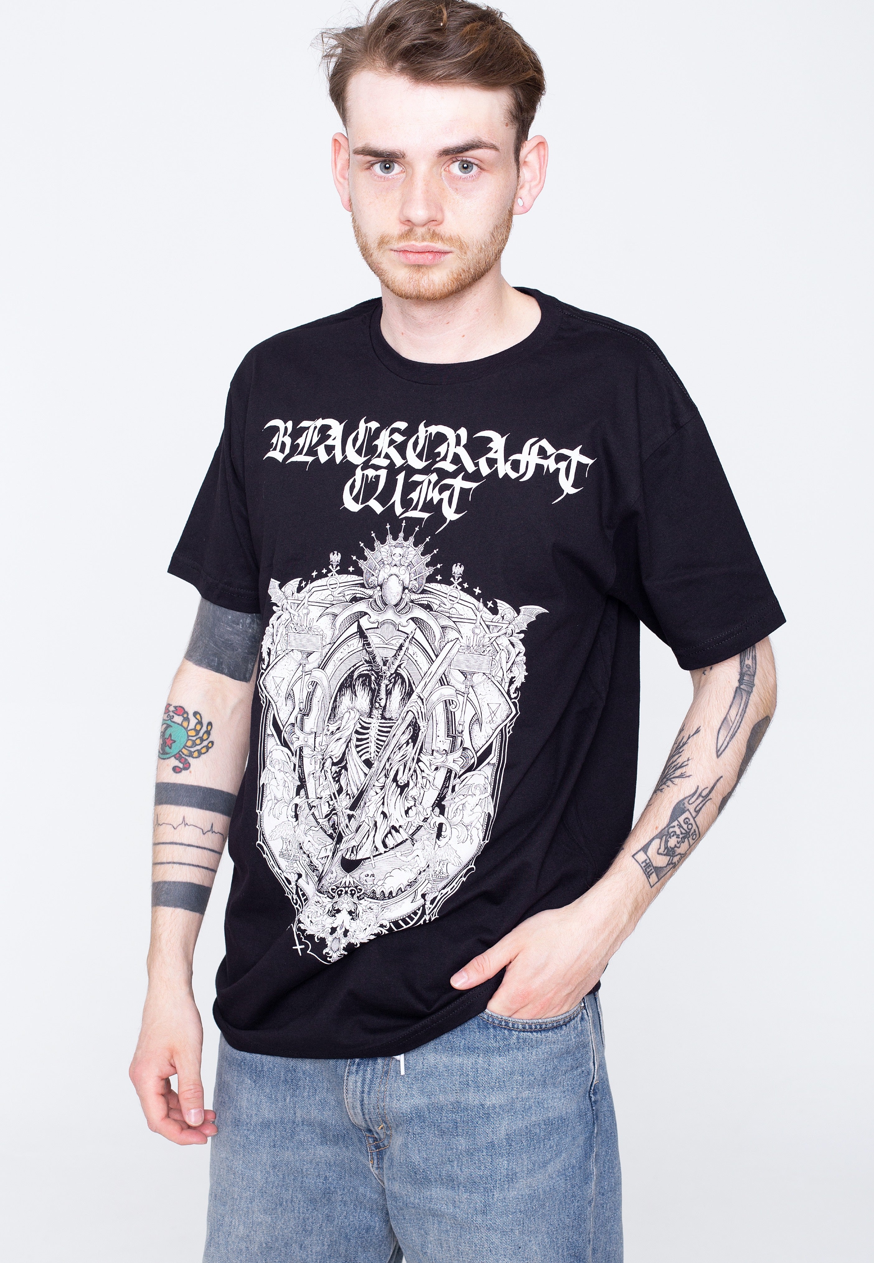 Black Craft Cult - Occult Baphomet Black - T-Shirt | Men-Image