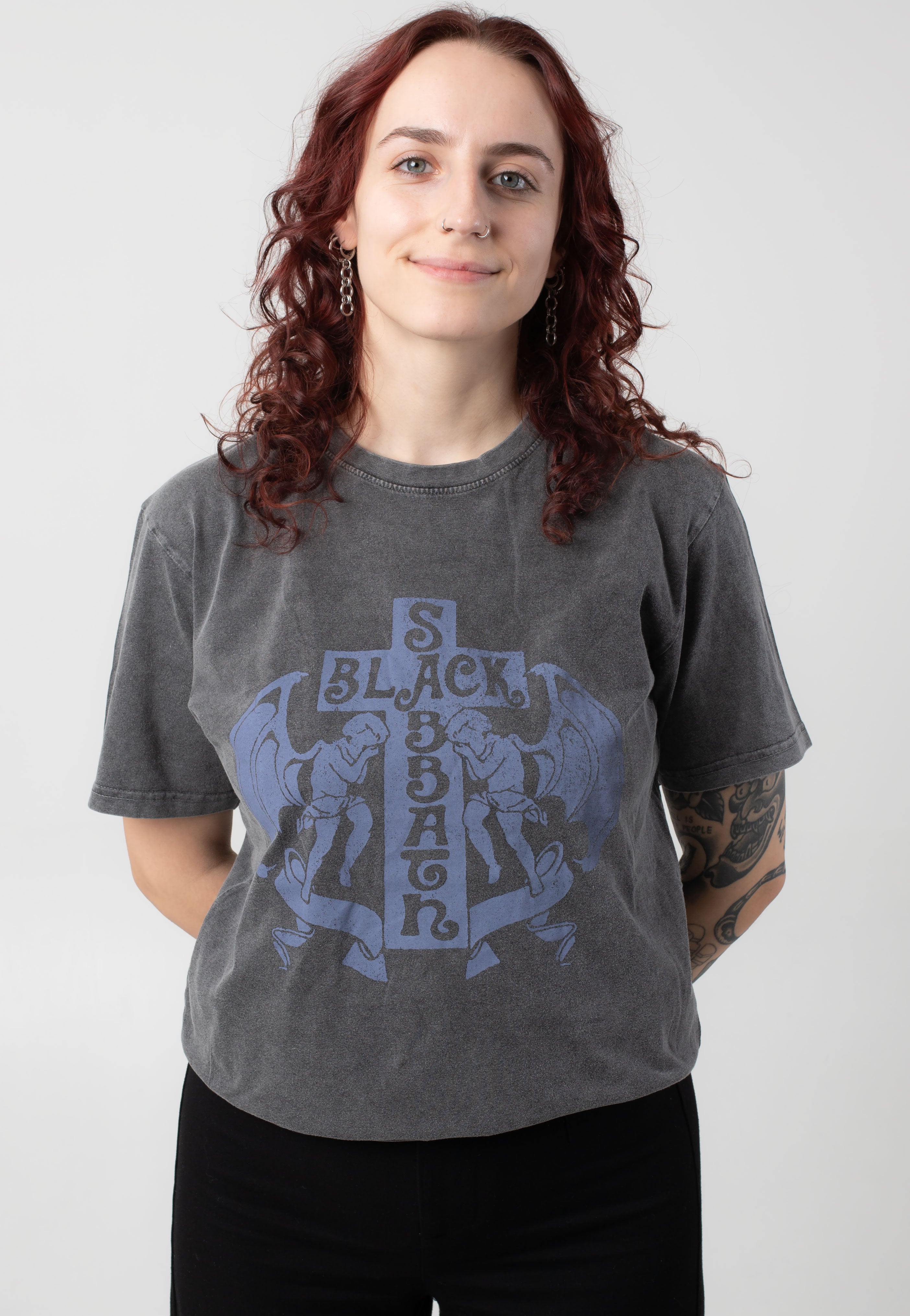 Black Sabbath - Angels Stone Washed - T-Shirt | Women-Image