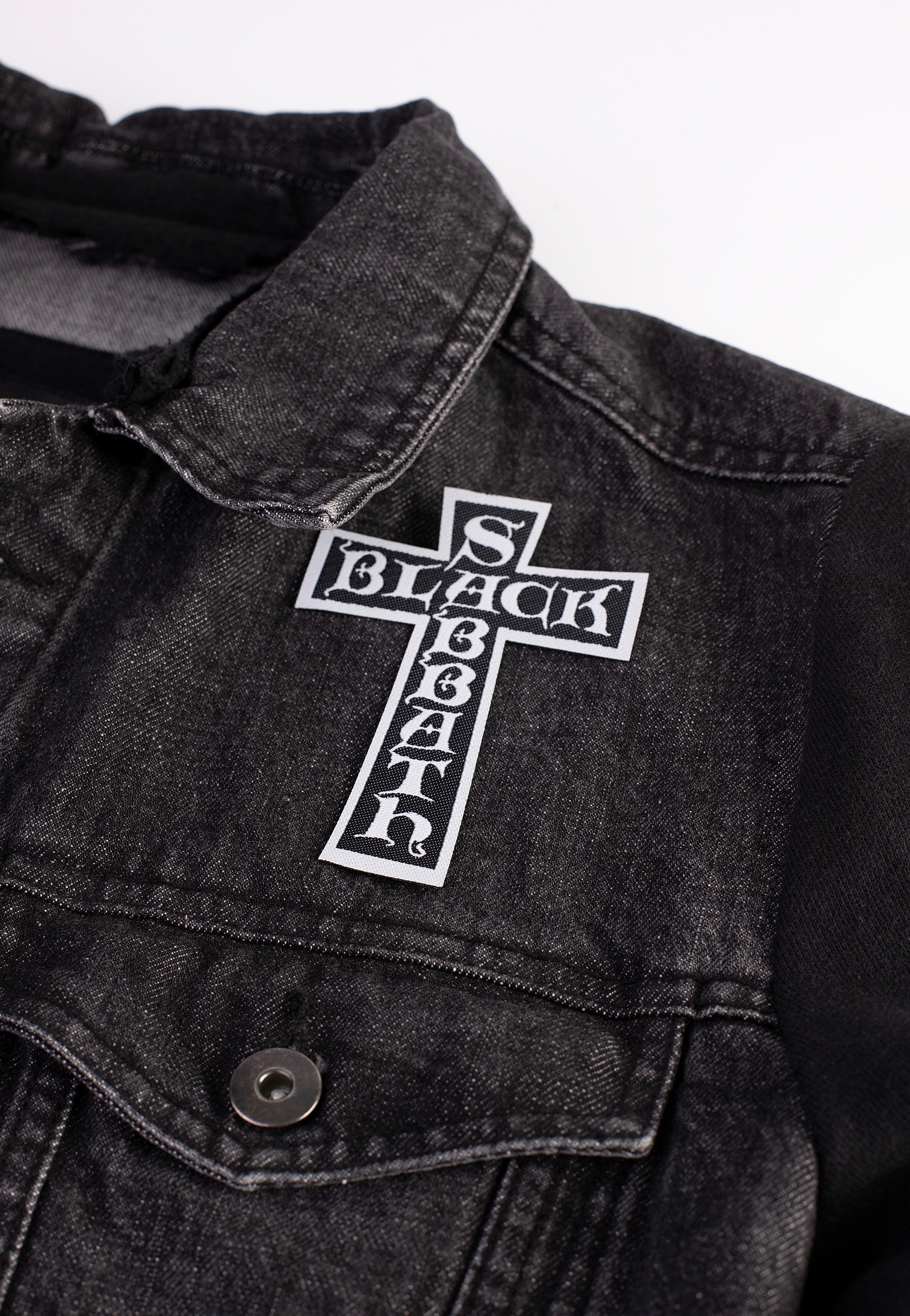 Black Sabbath - Cross Logo Cut Out - Patch | Neutral-Image
