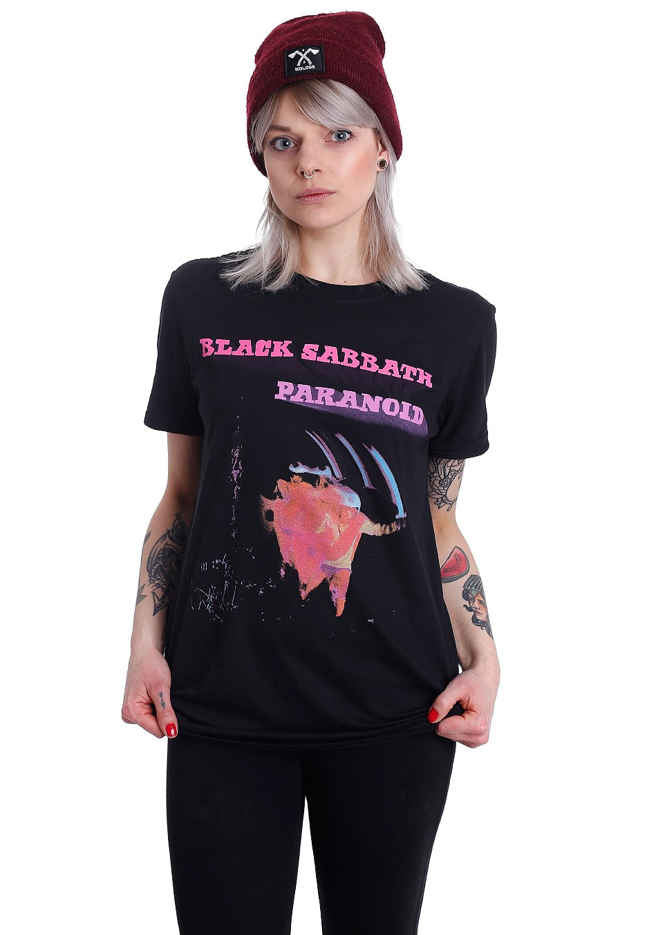 Black Sabbath - Paranoid Motion Trails - T-Shirt | Women-Image