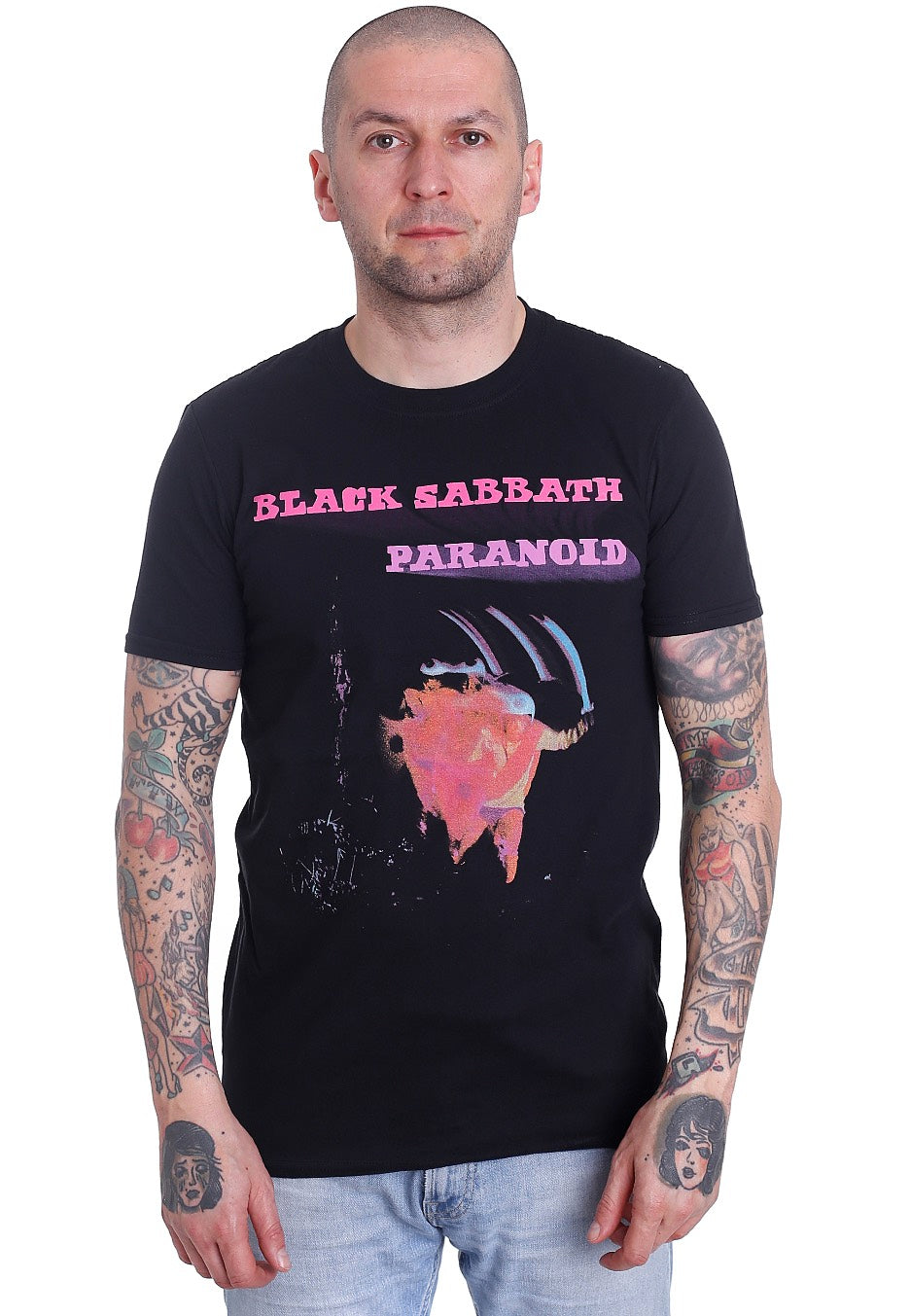 Black Sabbath - Paranoid Motion Trails - T-Shirt | Men-Image