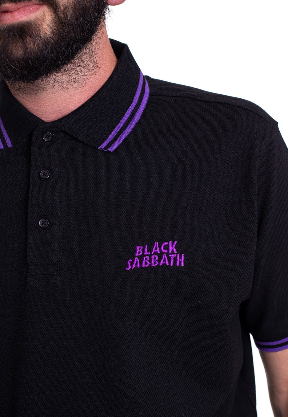 Black Sabbath - Wavy Logo - Polo | Men-Image