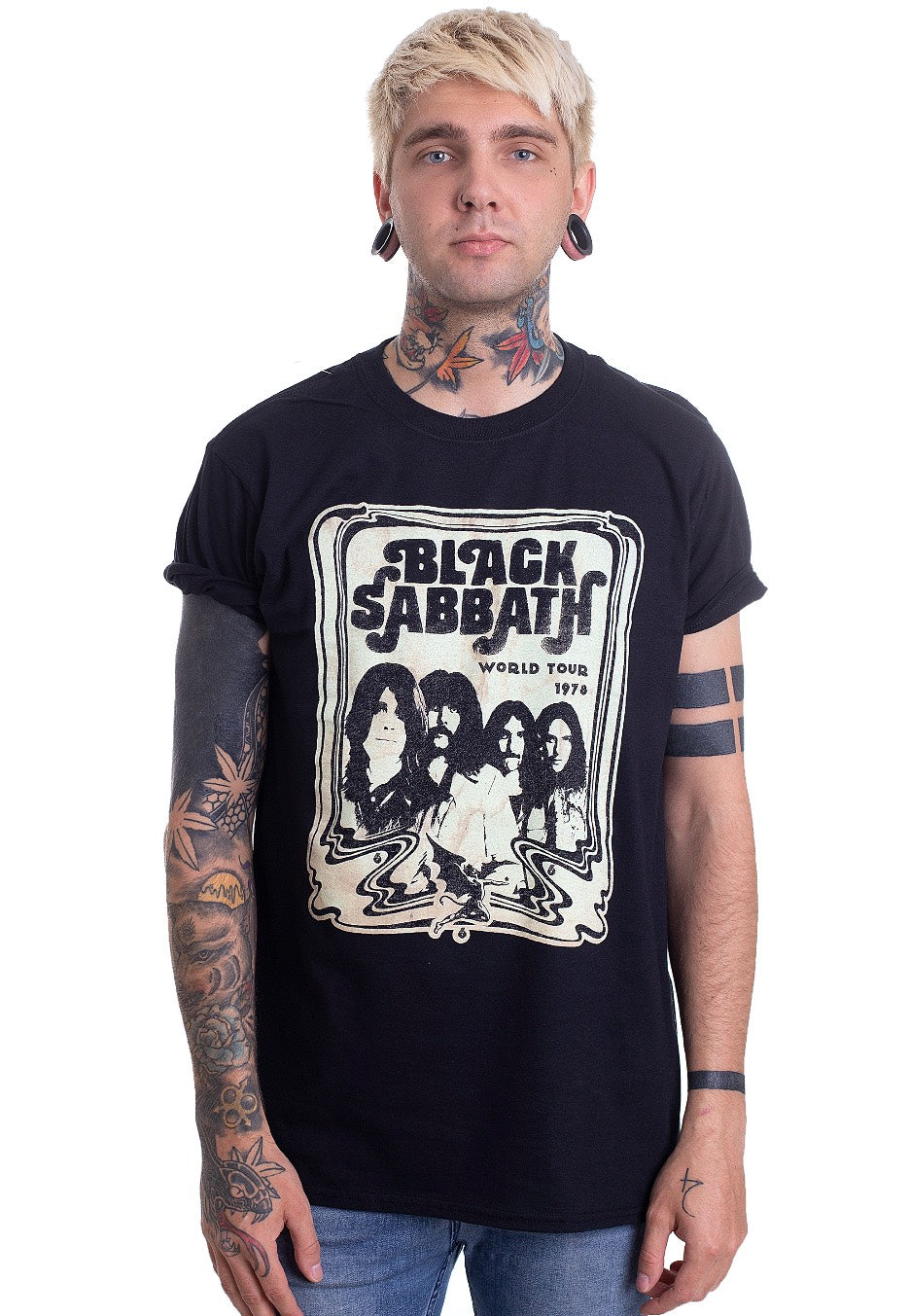 Black Sabbath - World Tour 1978 - T-Shirt | Men-Image