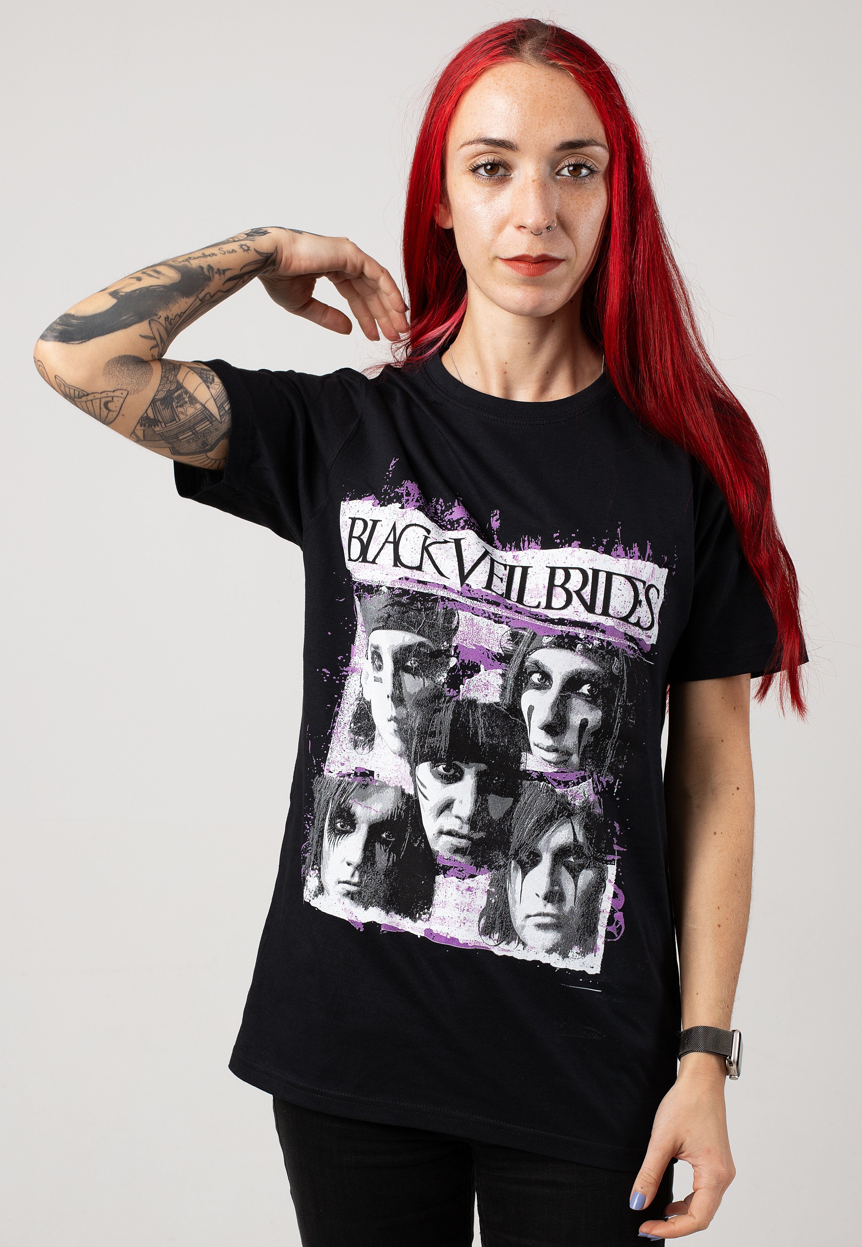 Black Veil Brides - Grunge Faces - T-Shirt | Women-Image