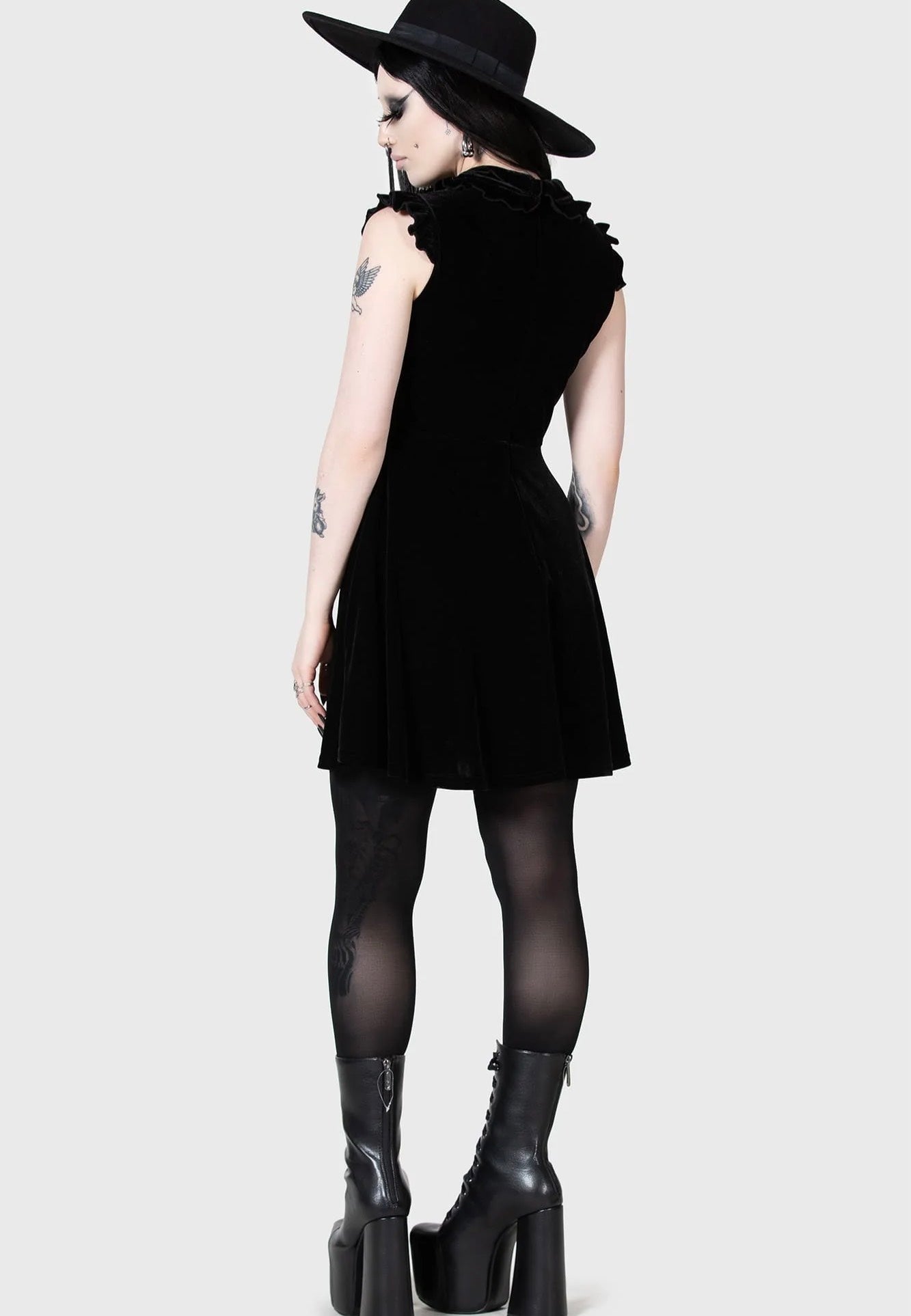 Killstar - Blazeorb Mini Black - Dress | Women-Image