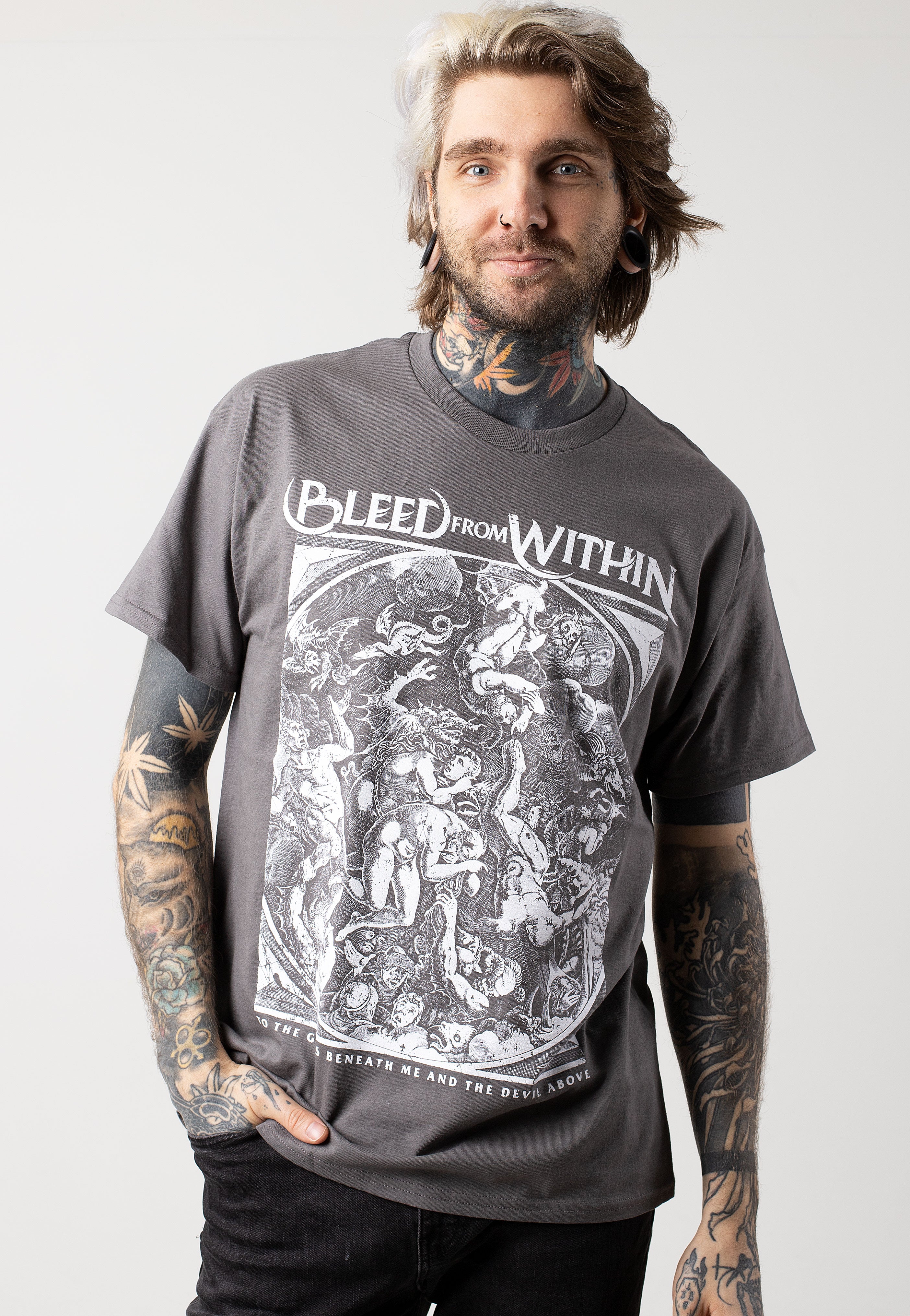 Bleed From Within - Gods Charcoal - T-Shirt | Men-Image