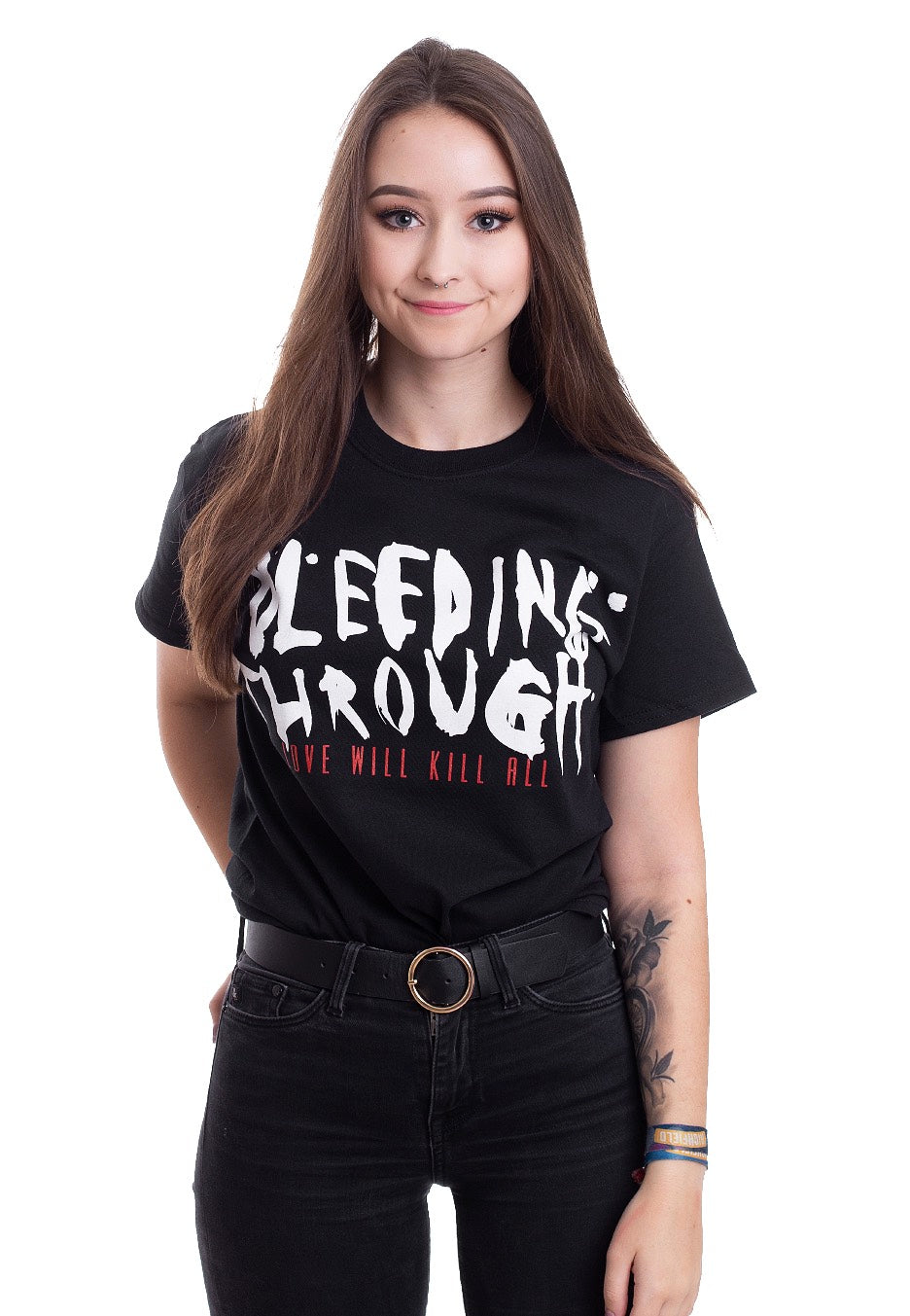 Bleeding Through - Logo - T-Shirt | Women-Image