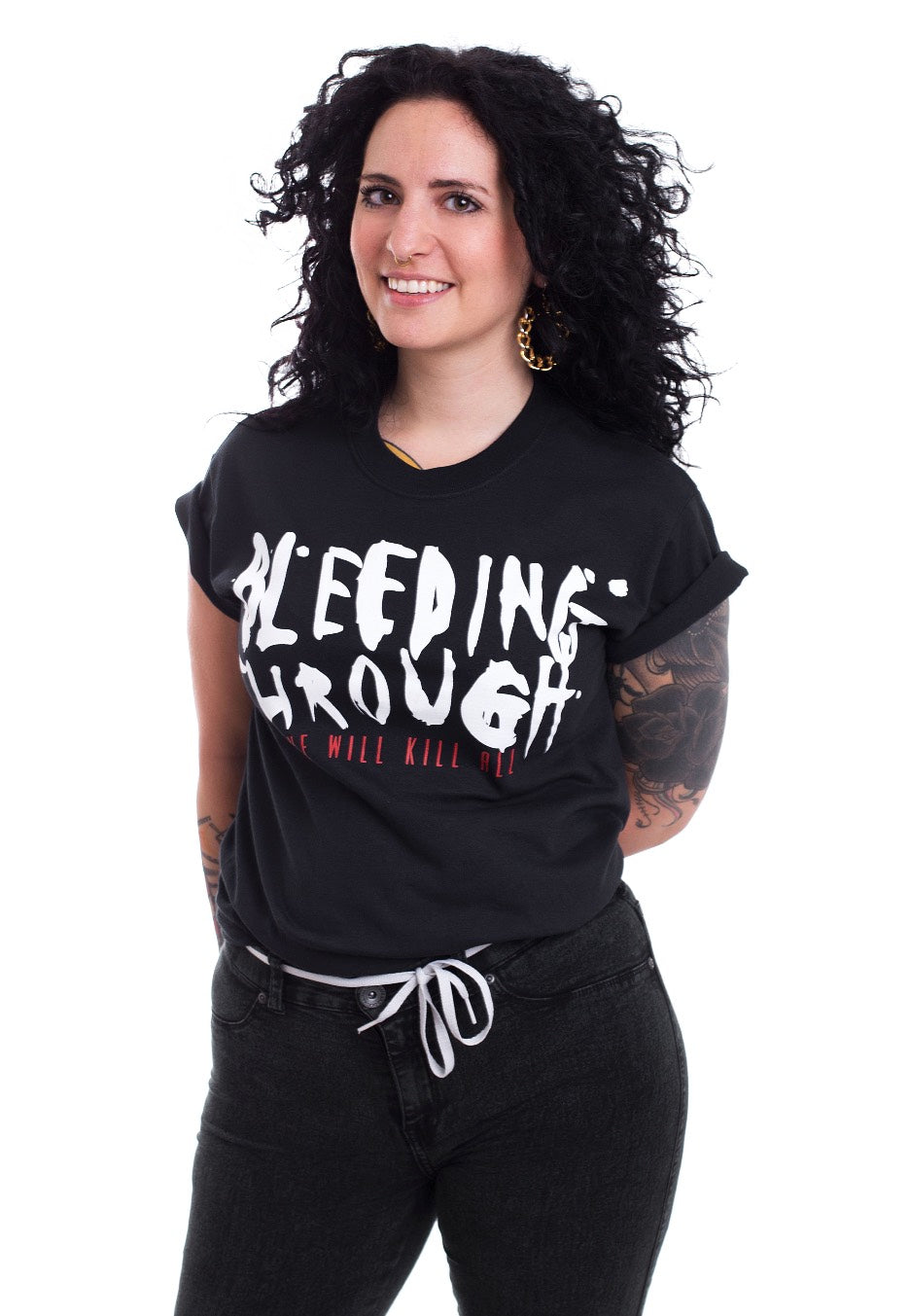 Bleeding Through - Love Will Kill All Logo - T-Shirt | Women-Image