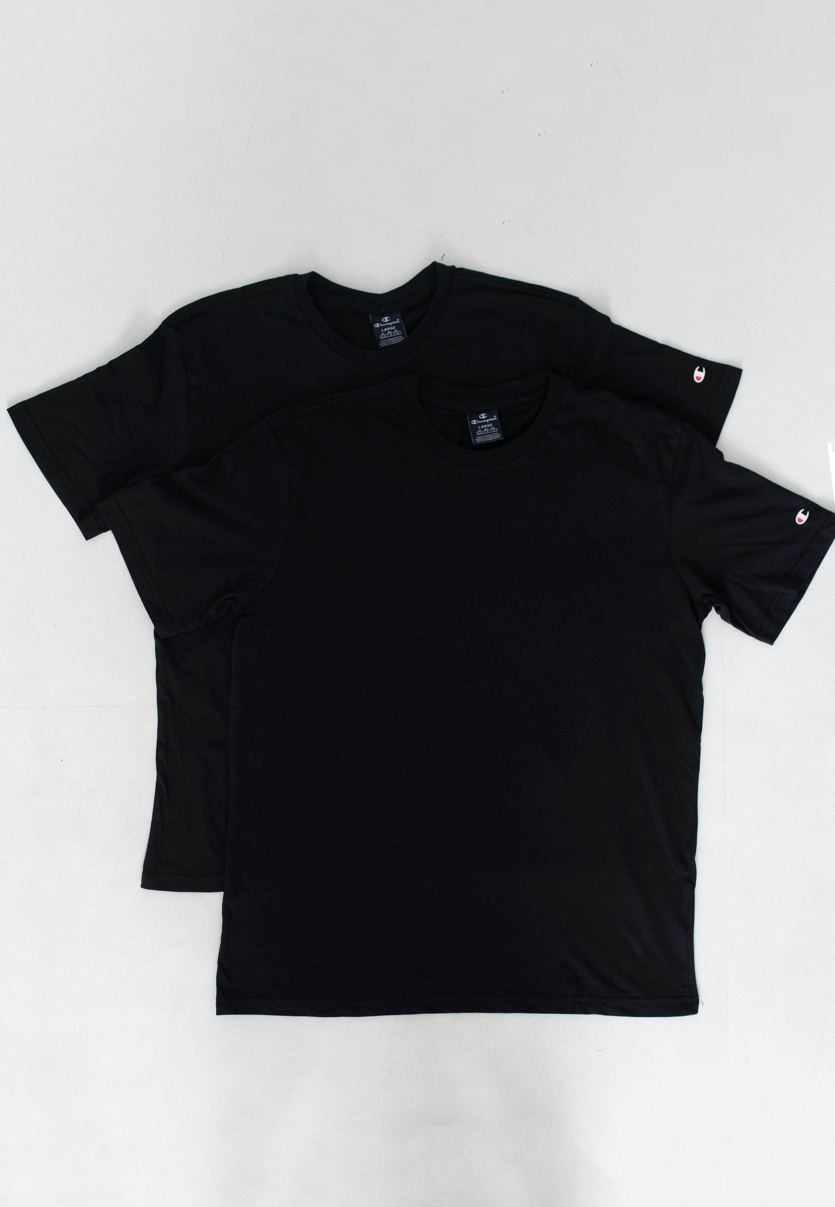 Champion - Pack Of 2 Crew Neck Black Beauty - T-Shirt | Men-Image