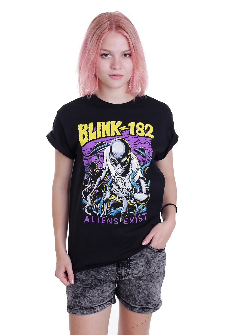 Blink 182 - Aliens Exist - T-Shirt | Women-Image