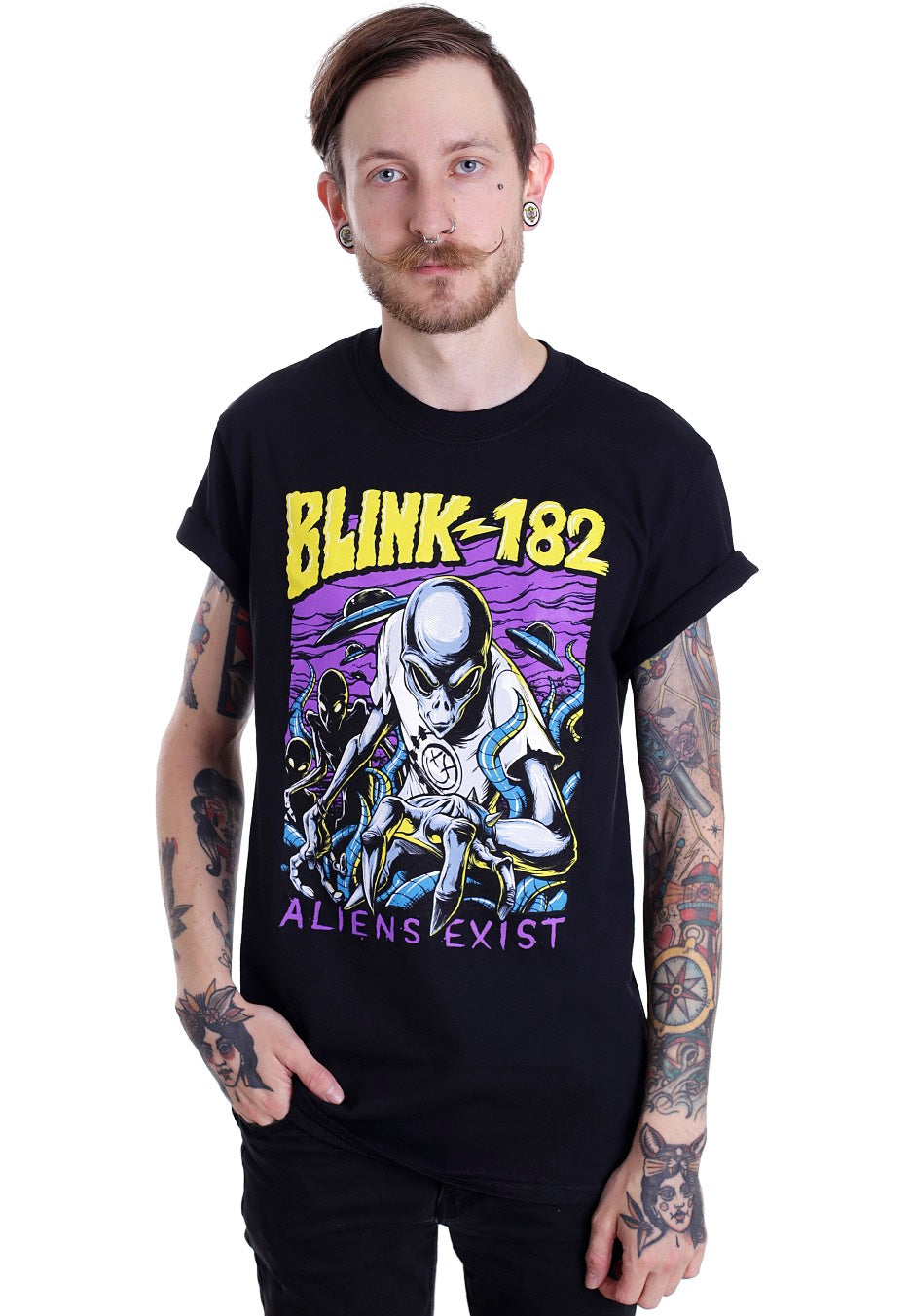 Blink 182 - Aliens Exist - T-Shirt | Men-Image