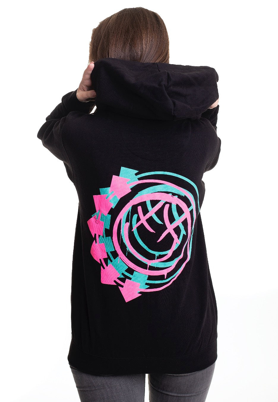 Blink 182 - Double Six Arrow Smile - Zipper | Women-Image