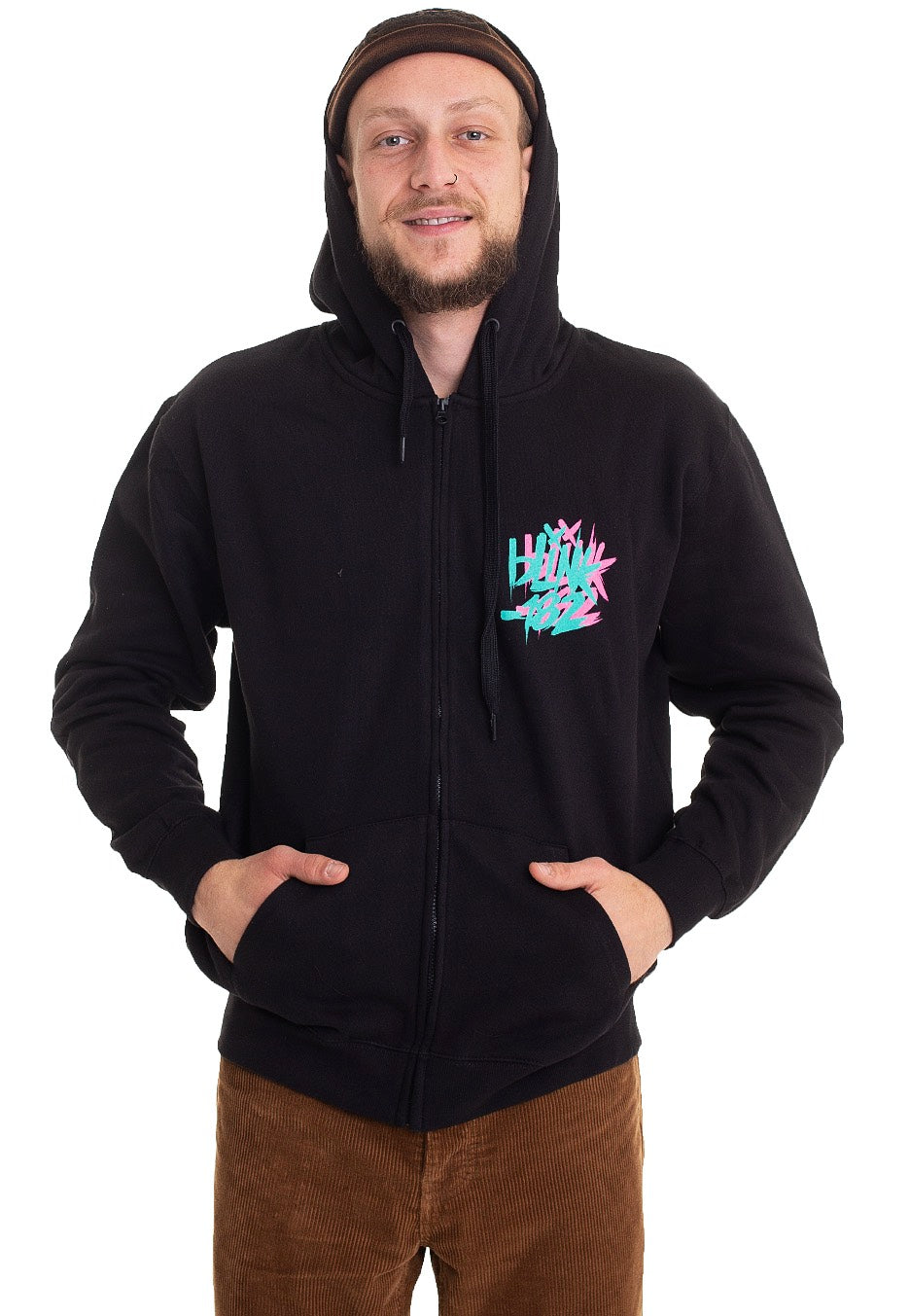 Blink 182 - Double Six Arrow Smile - Zipper | Men-Image