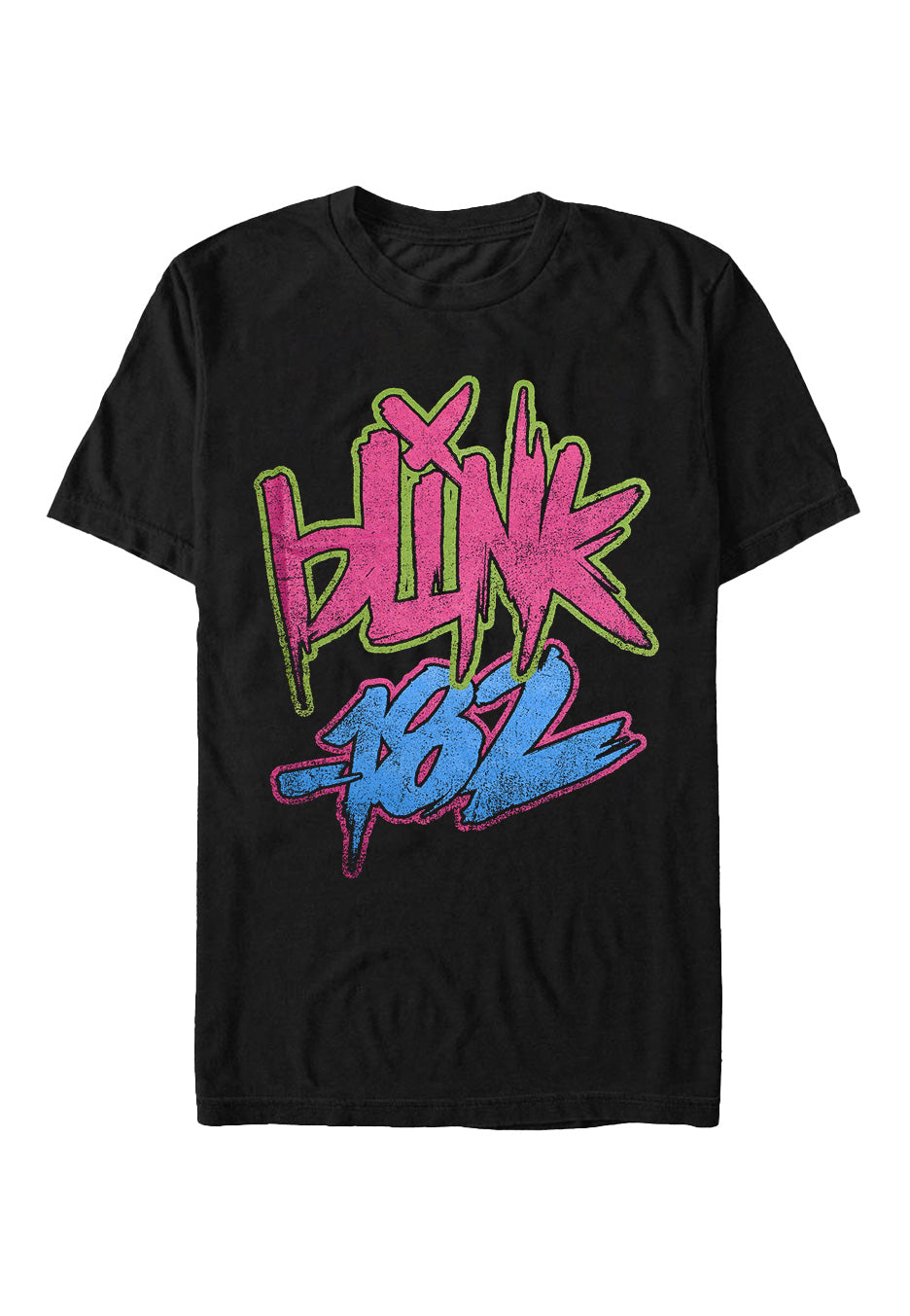 Blink 182 - Neon Logo - T-Shirt | Neutral-Image