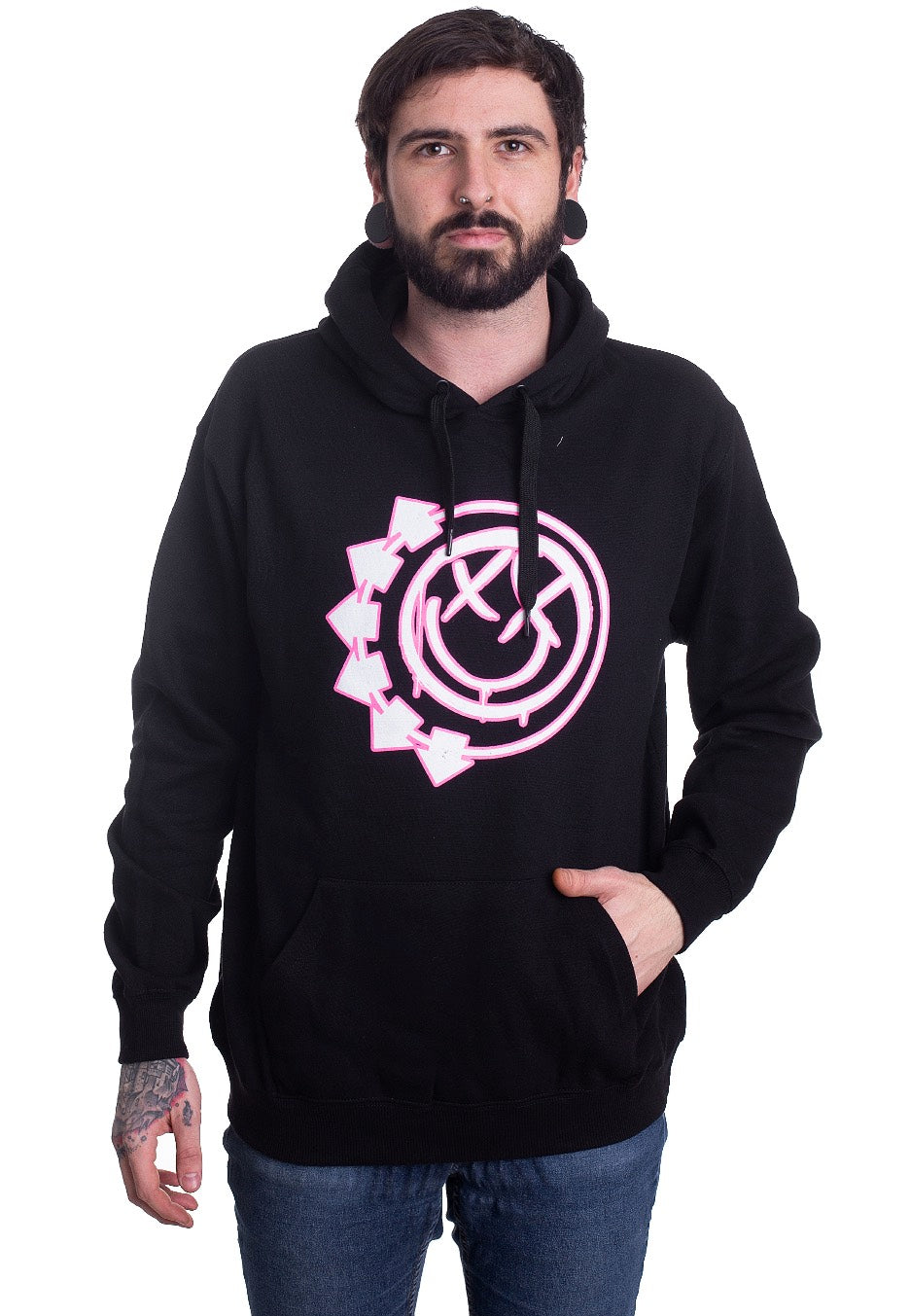 Blink 182 - Six Arrow Smile - Hoodie | Men-Image