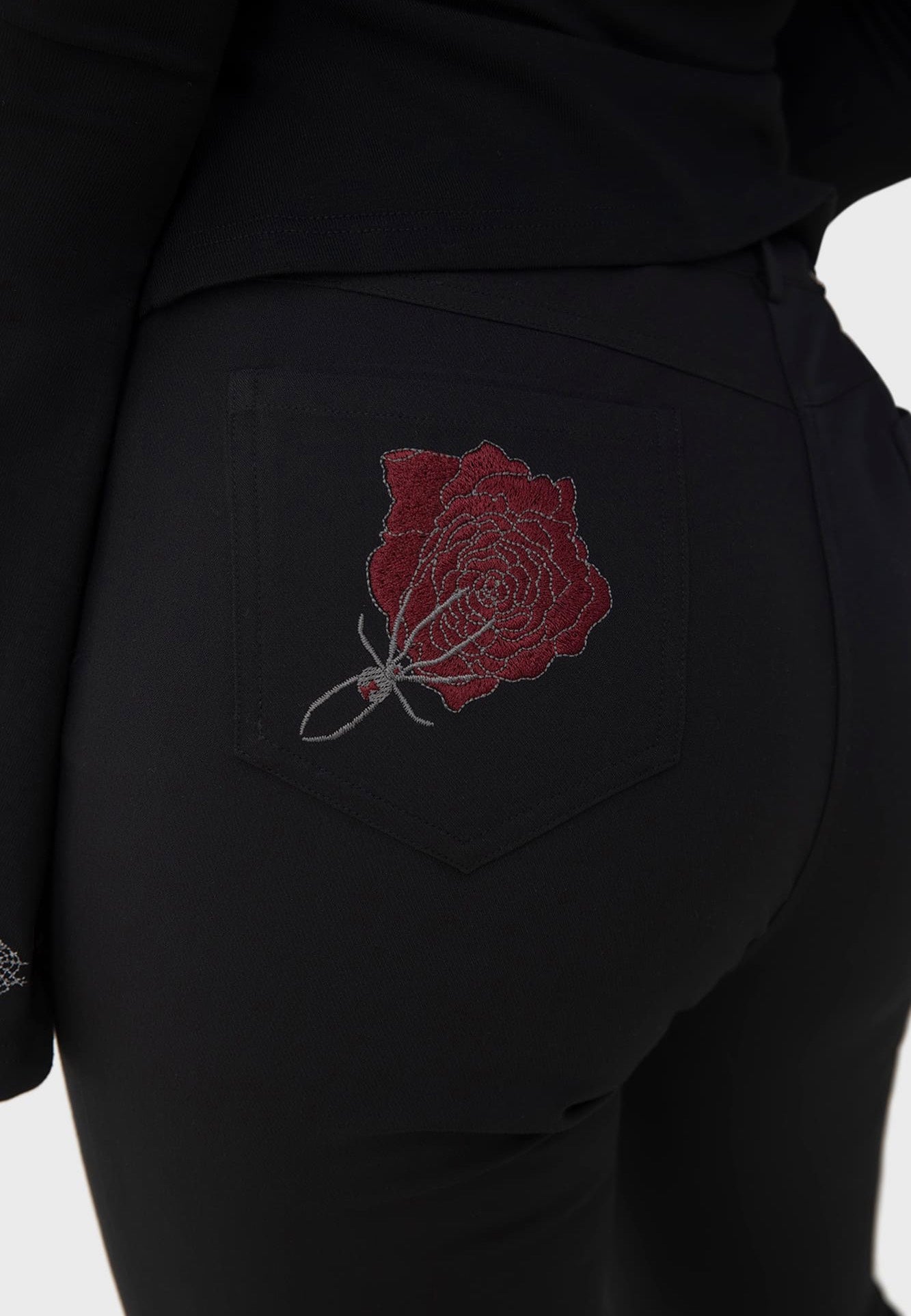 Killstar - Blood Rose Black - Pants | Women-Image