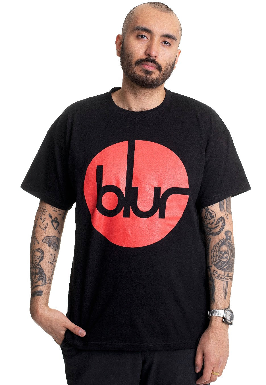 Blur - Circle Logo - T-Shirt | Men-Image