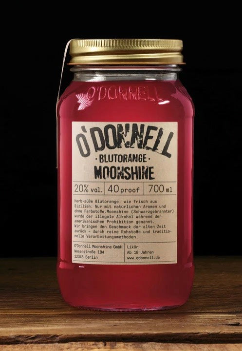 O'Donnell Moonshine - Kombiset Blutorange - Liqueur | Neutral-Image