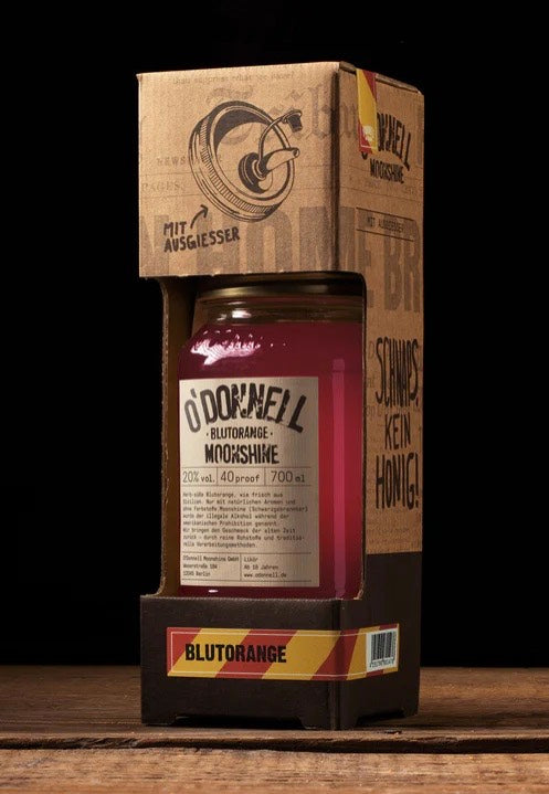 O'Donnell Moonshine - Kombiset Blutorange - Liqueur | Neutral-Image