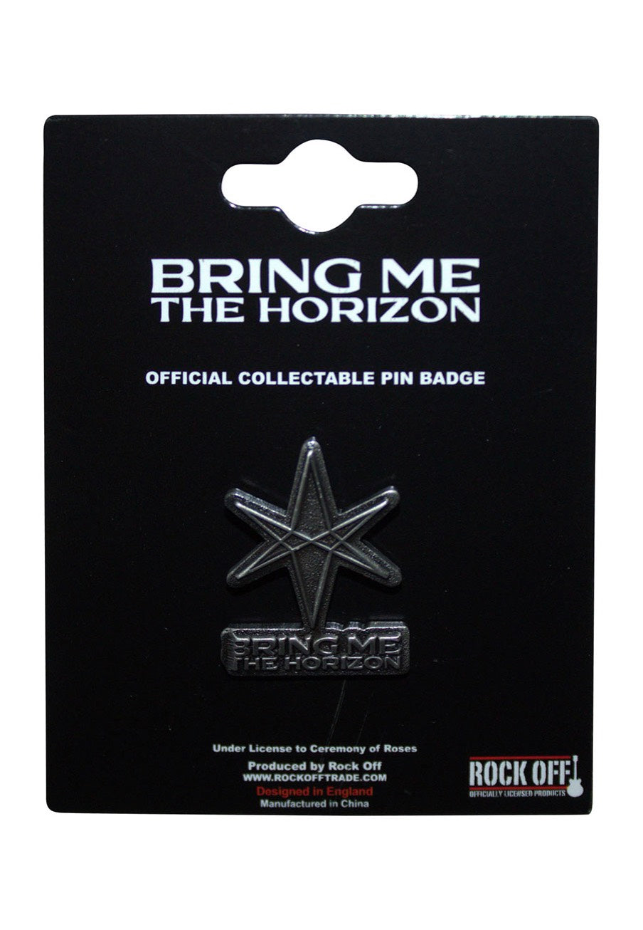 Bring Me The Horizon - 6-Point Star Pin Badge - Pin | Neutral-Image