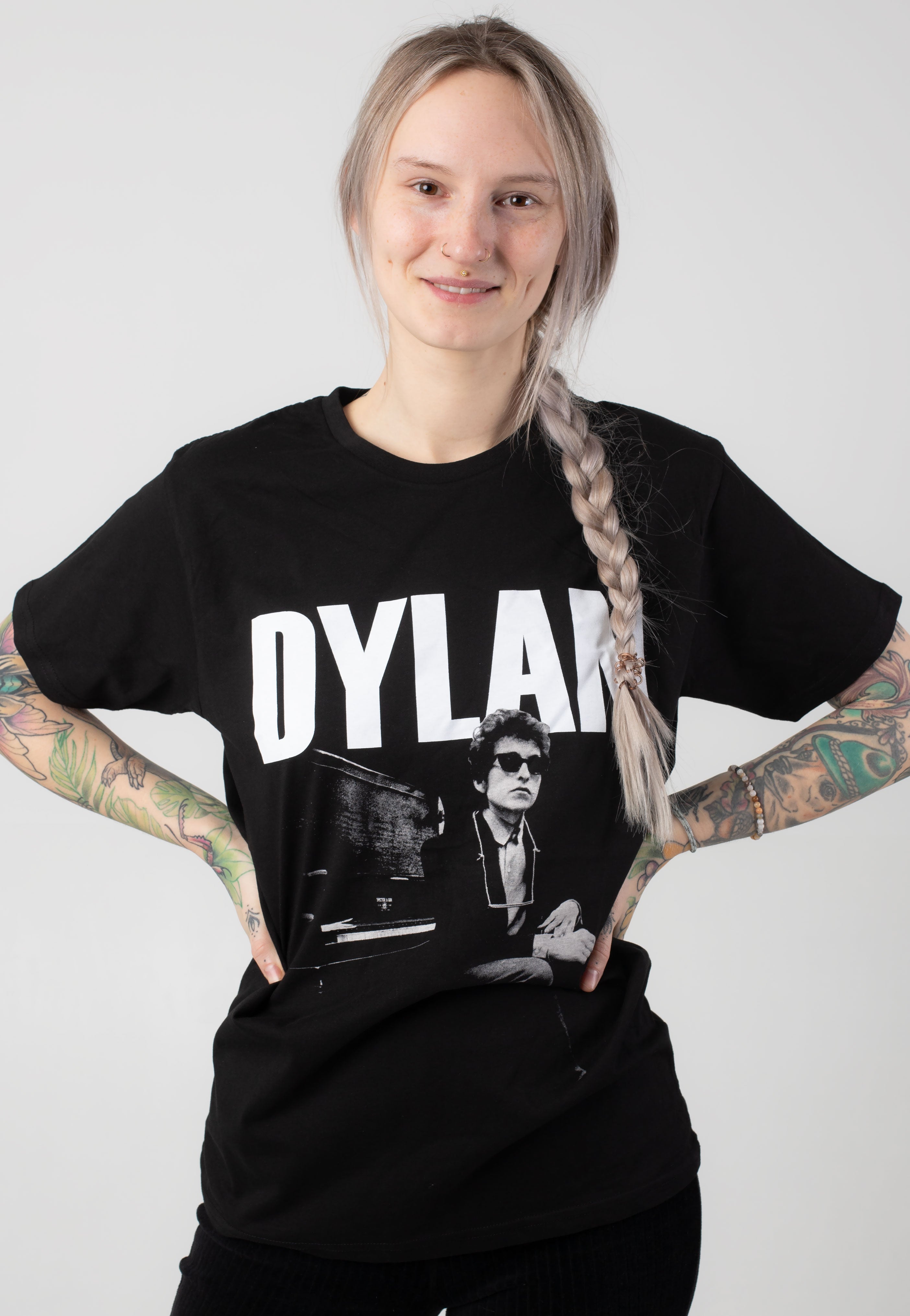 Bob Dylan - At Piano - T-Shirt | Women-Image