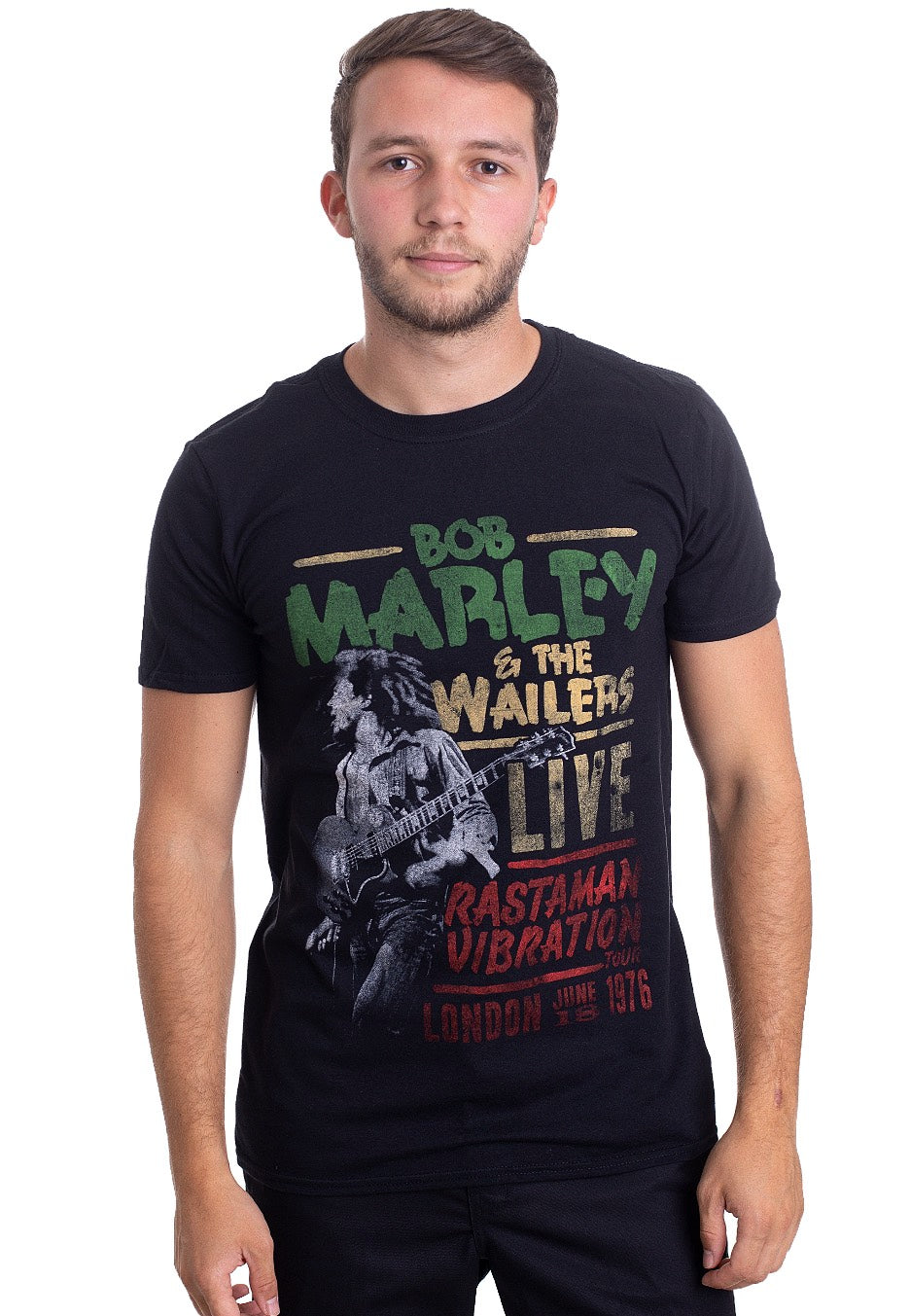 Bob Marley - Rastaman Vibration Tour 1976 - T-Shirt | Men-Image