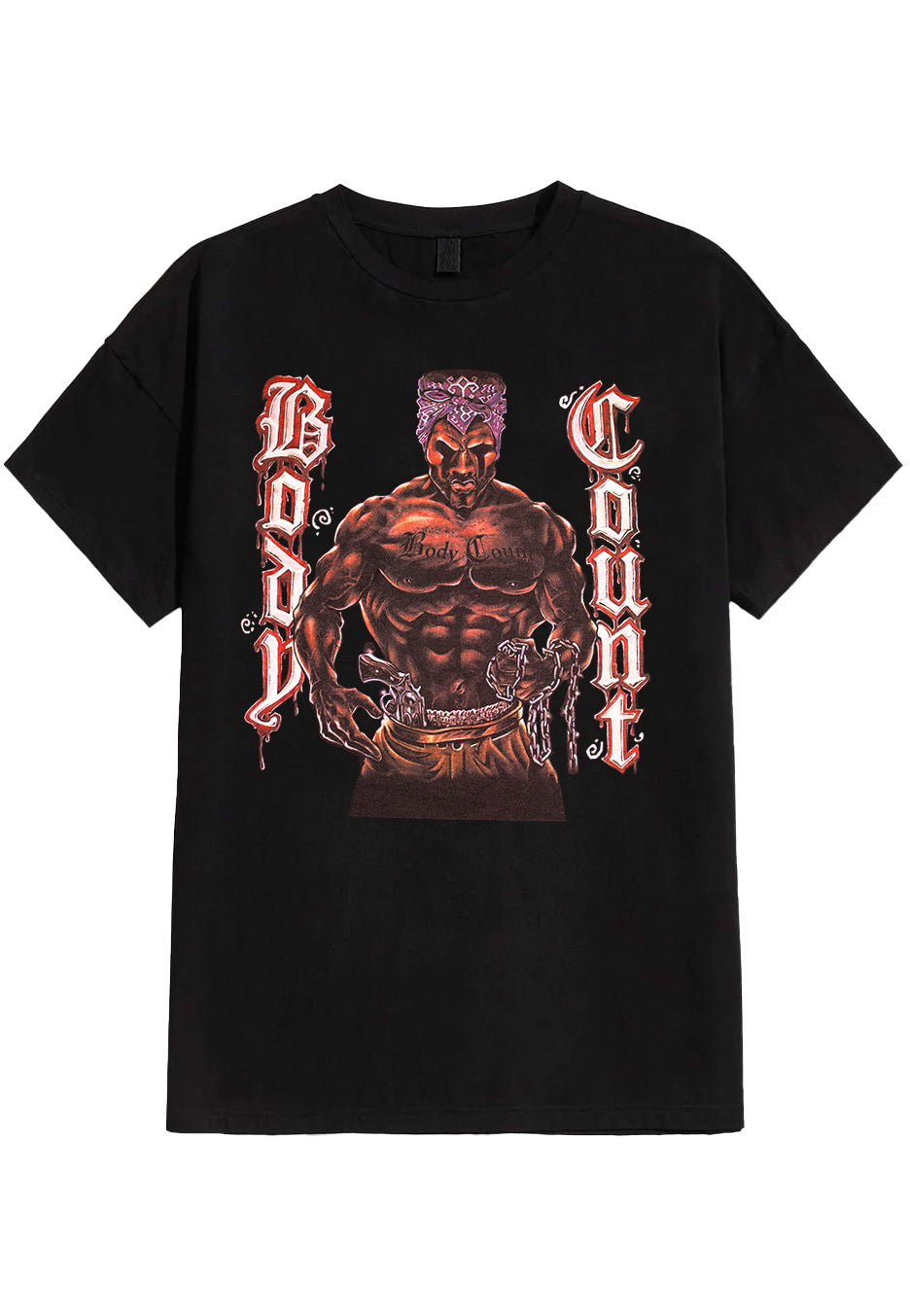 Body Count - 1992 Cover - T-Shirt | Neutral-Image