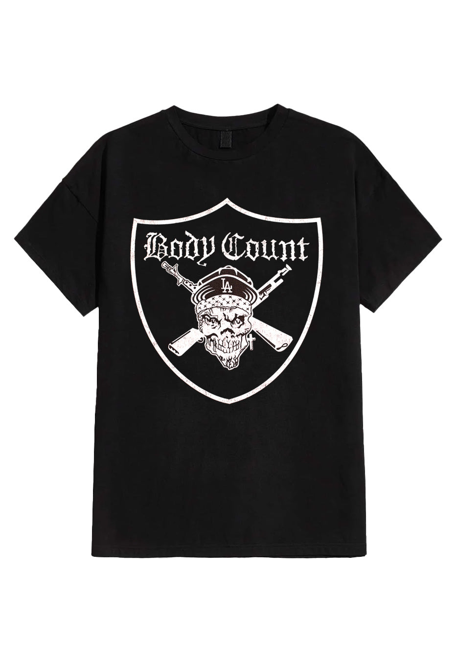 Body Count - Gunner Pirate Shield - T-Shirt | Neutral-Image