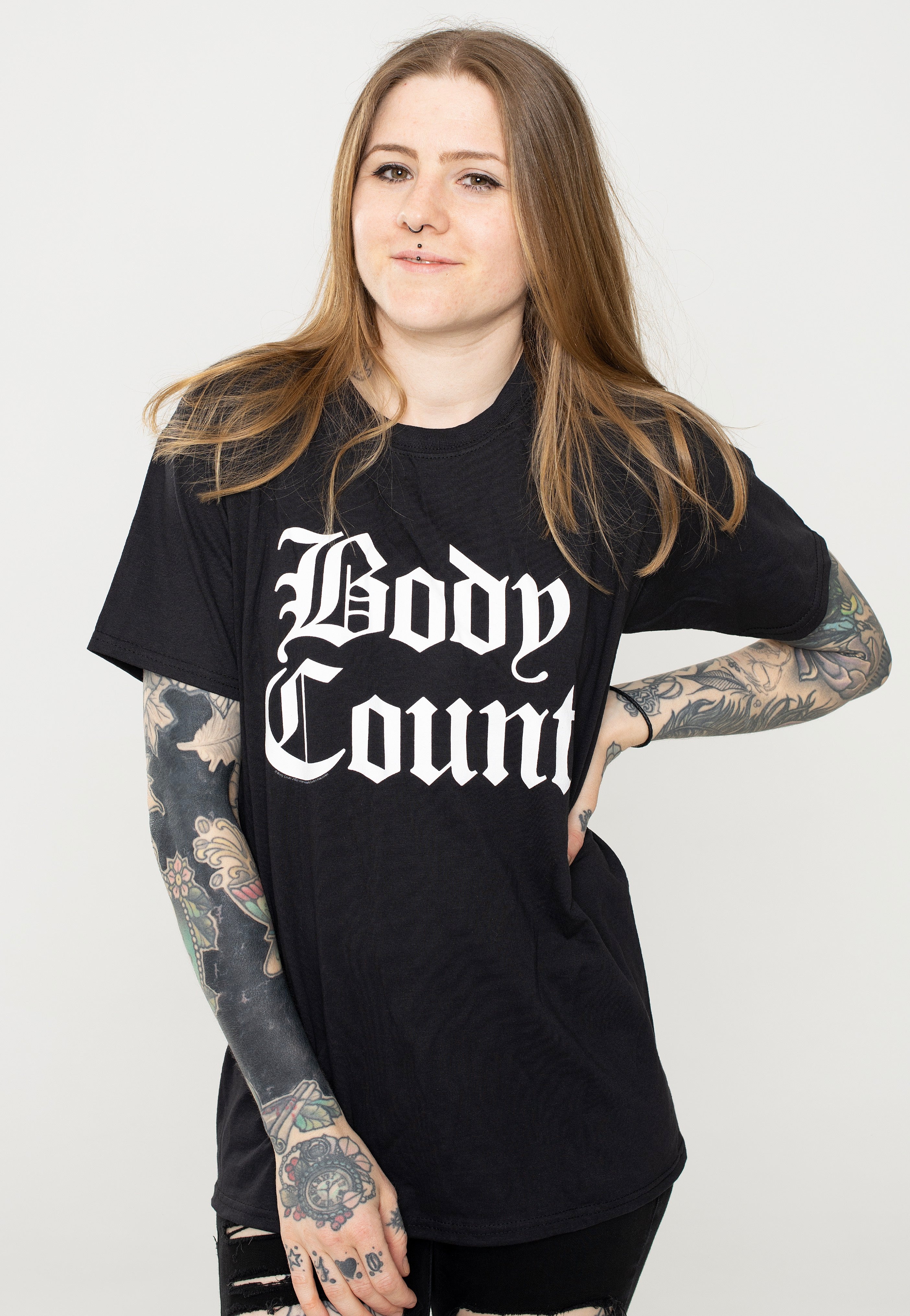 Body Count - Stacked Logo - T-Shirt | Women-Image