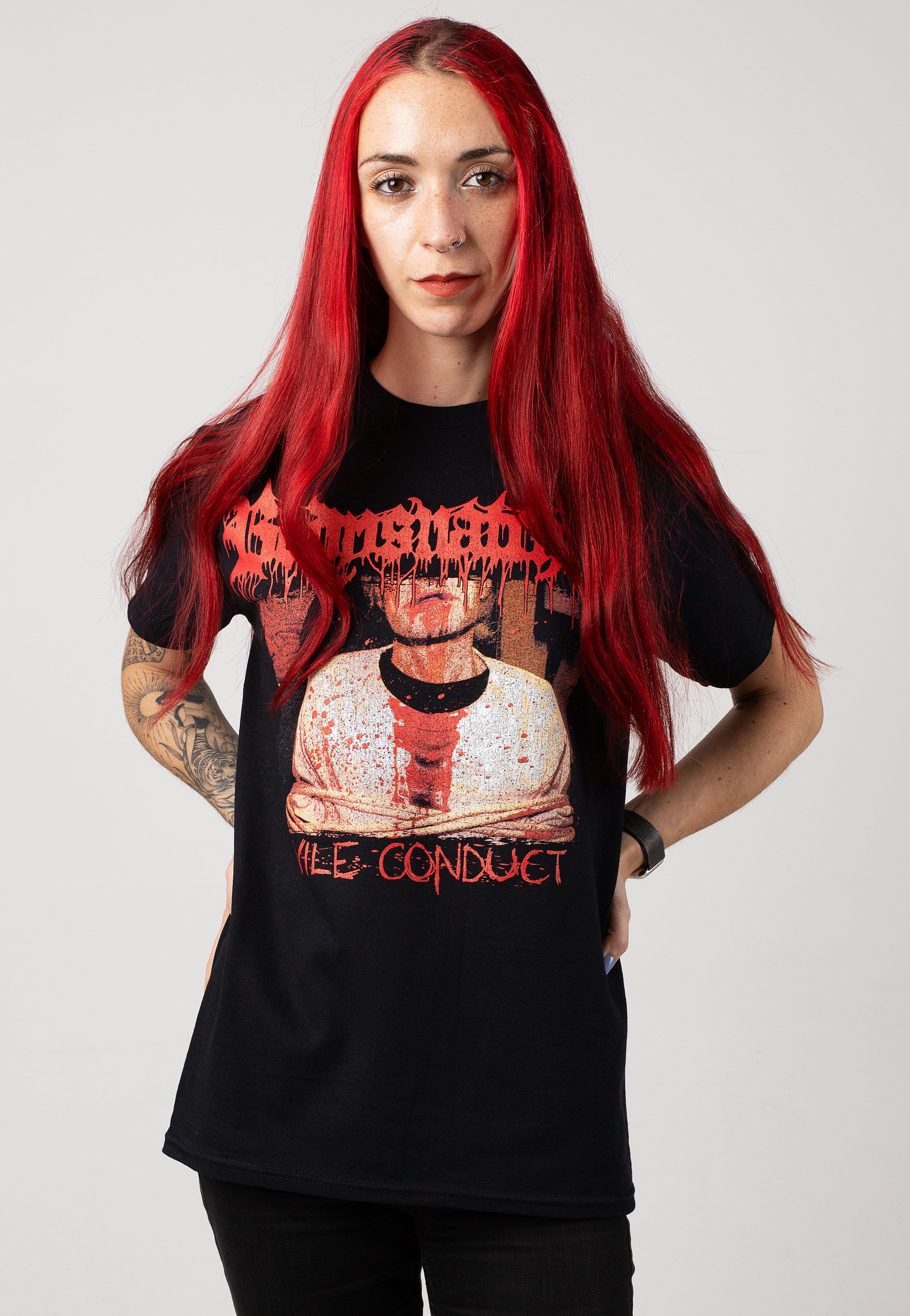 Bodysnatcher - Vile Conduct Artwork - T-Shirt | Women-Image