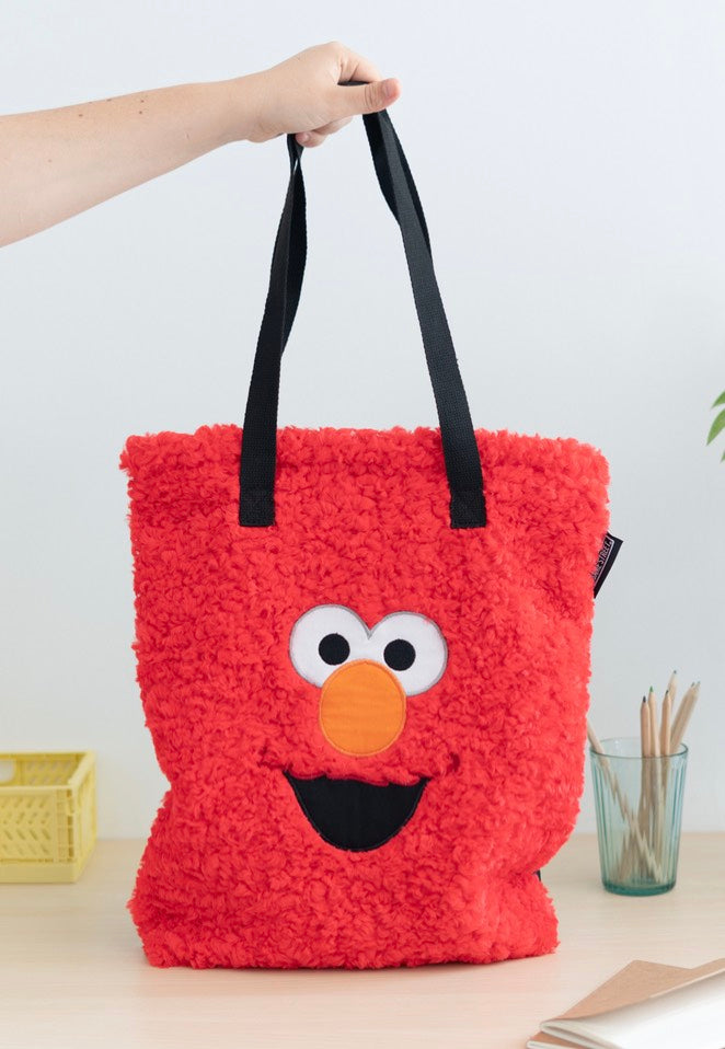 Sesame Street - Elmo Plush - Tote Bag | Neutral-Image