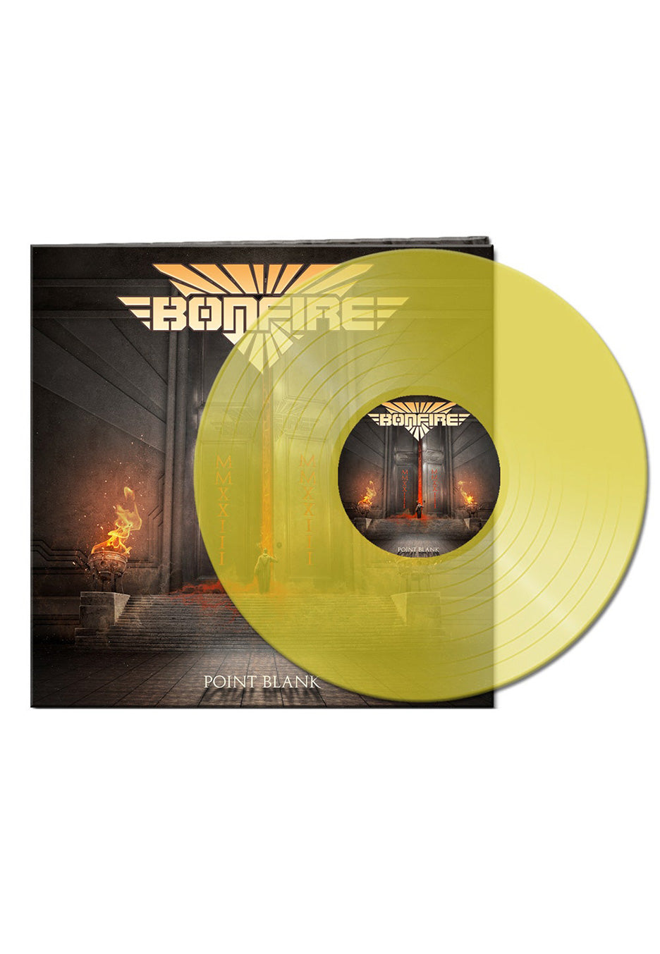 Bonfire - Point Blank MMXXIII Clear Yellow - Colored Vinyl | Neutral-Image