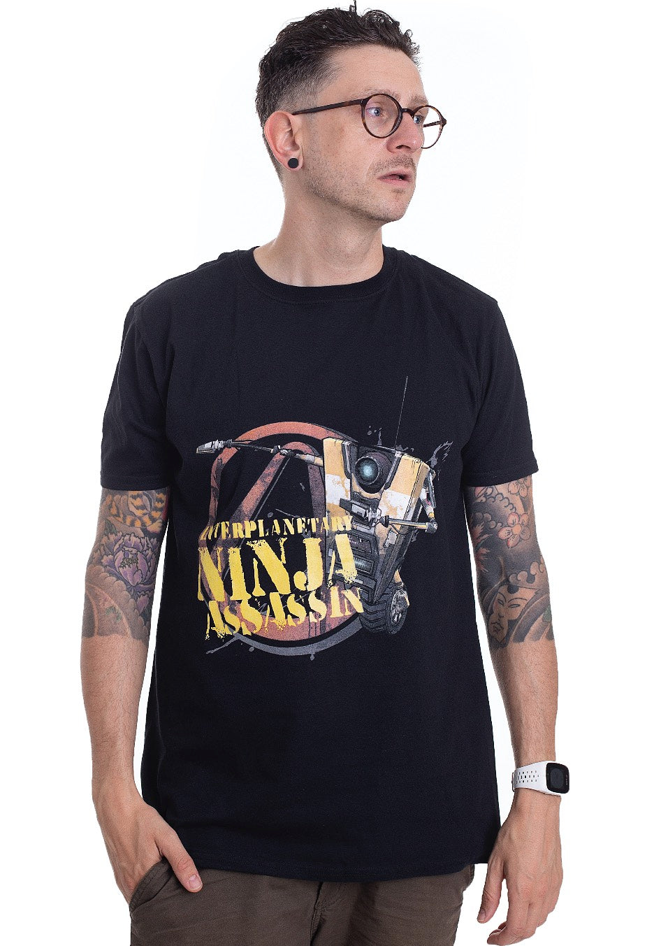 Borderlands - Claptrap Ninja Assassin - T-Shirt | Men-Image