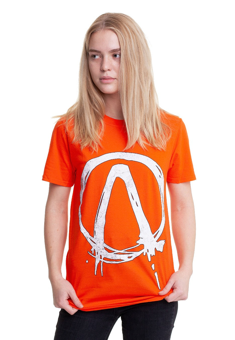 Borderlands - Dripping Logo Orange - T-Shirt | Women-Image