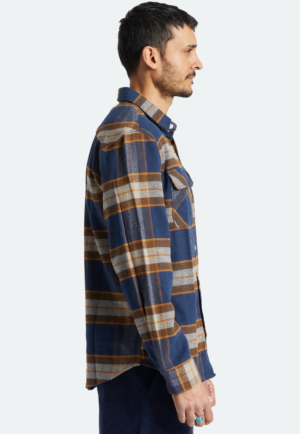 Brixton - Bowery Joe Blue - Shirt | Men-Image